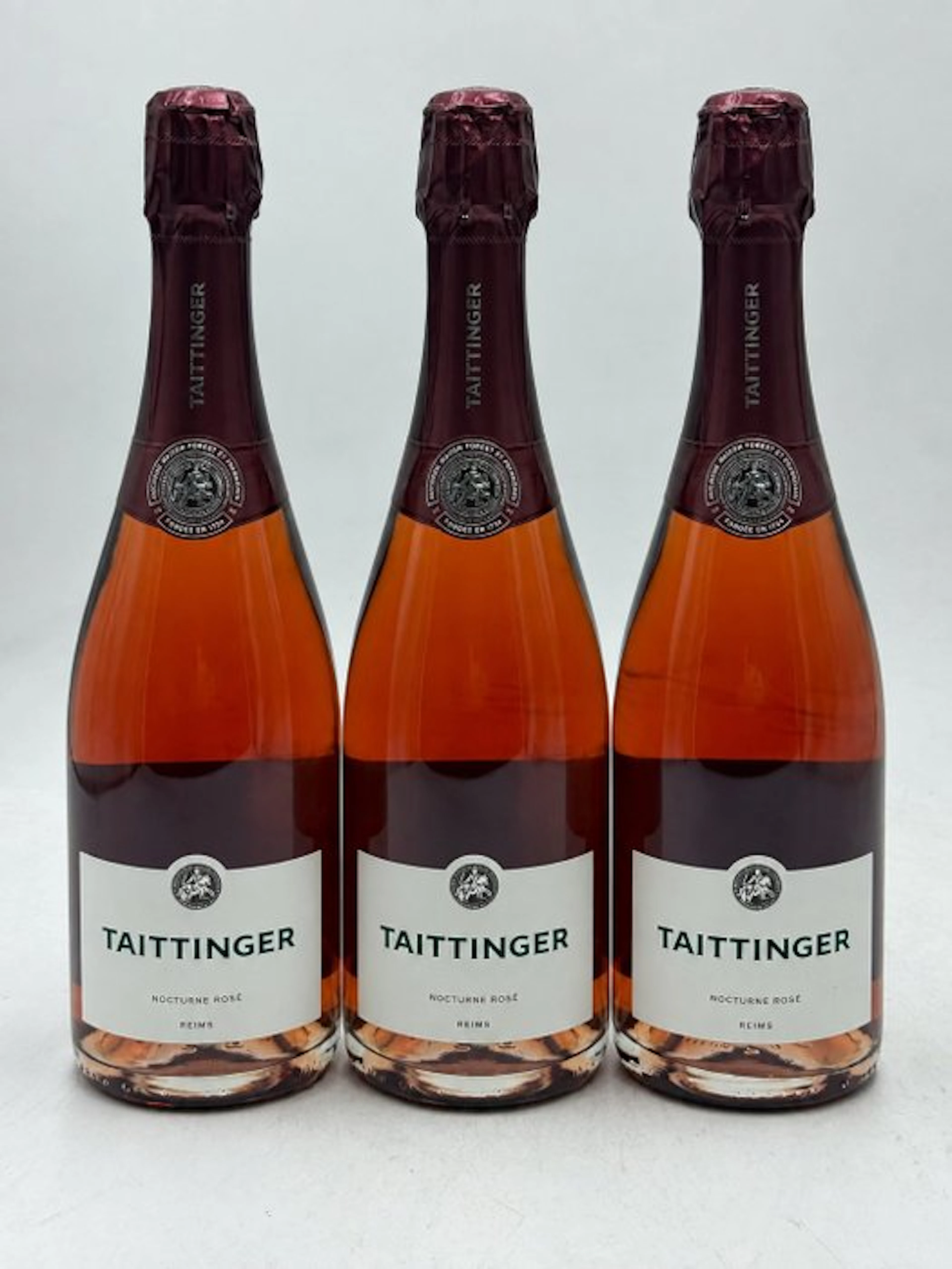 Taittinger, Nocturne Rosé - Champagne - 3 Bottle (0.75L)