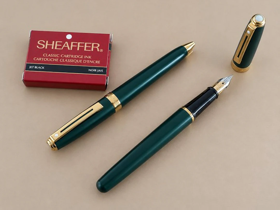 Sheaffer - Prelude 349 Matte Green GT(x2) - No reserve price - Pen set