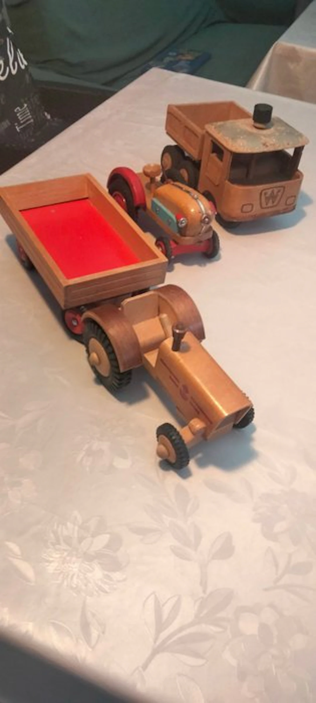 Vero - Toy Vero Traktor Holzspielzeug DDR - 1970-1980 - Germany