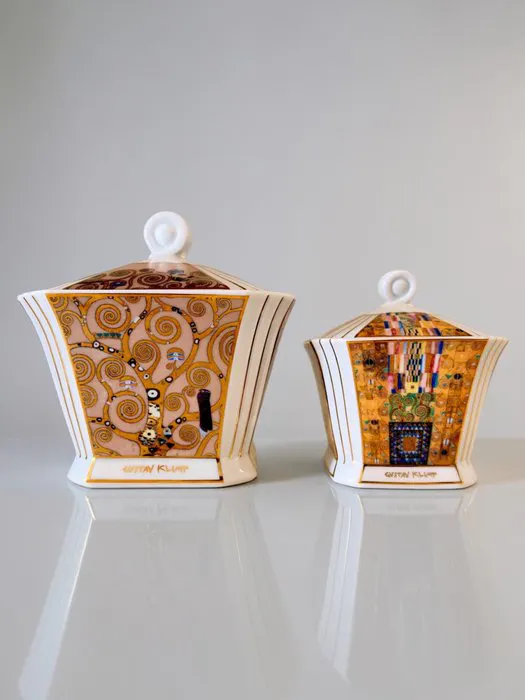 Goebel Artis Orbis -Set - Gustav Klimt - Bowl - Porcelain - Art Nouveau