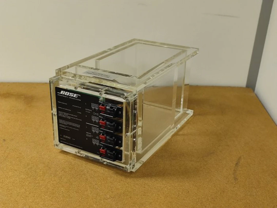 Bose - Acoustimass 3 Ultra Rare! Plexiglas, Prototype Speaker set