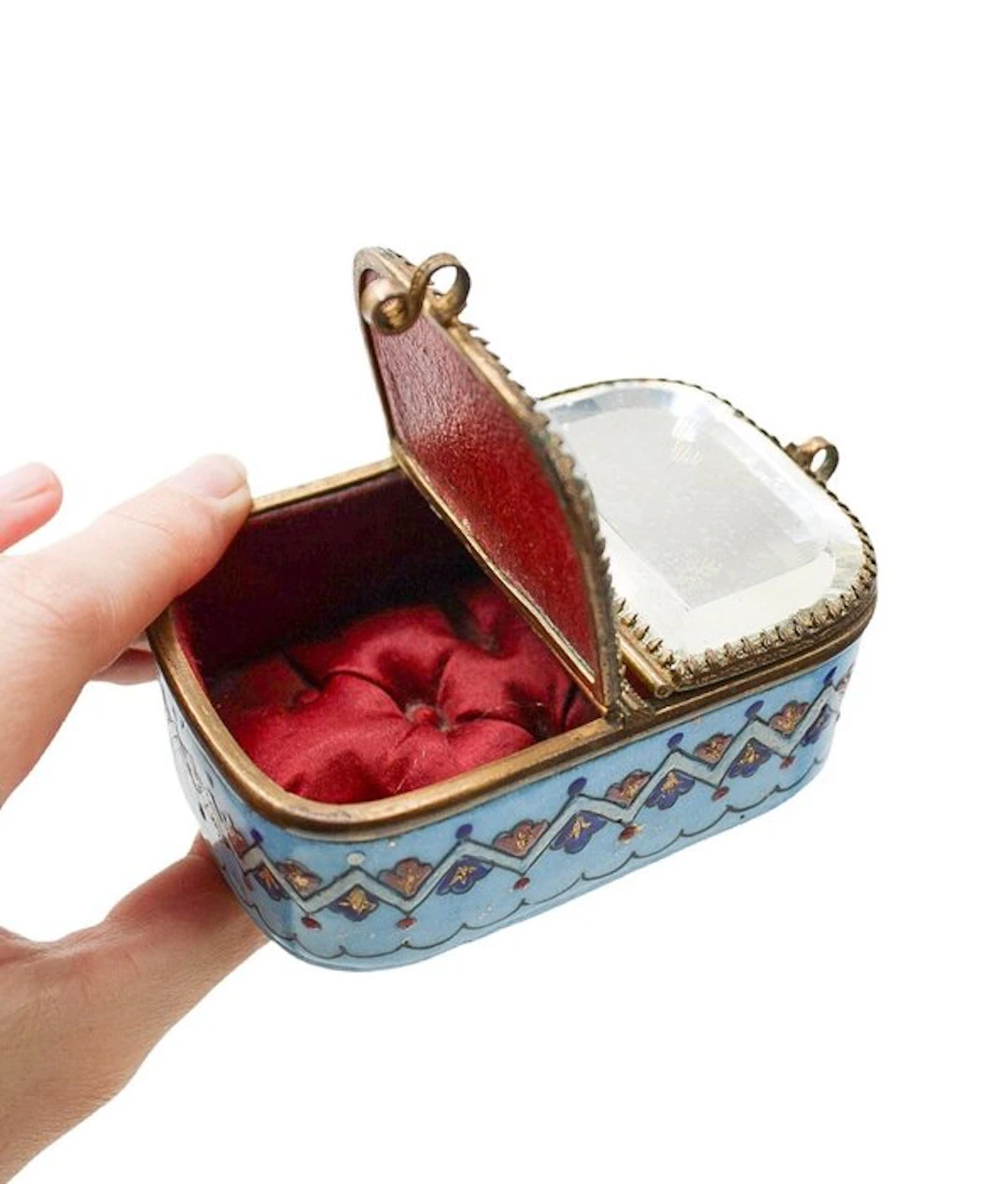 Rare double boite à bijoux de poche Napoléon lll - Jewellery box -