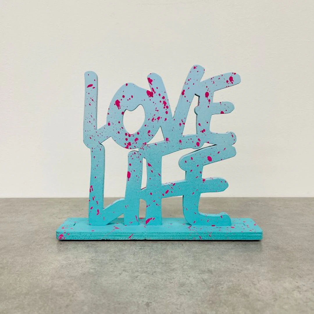 AIIROH - Wood Sculpture - Love life