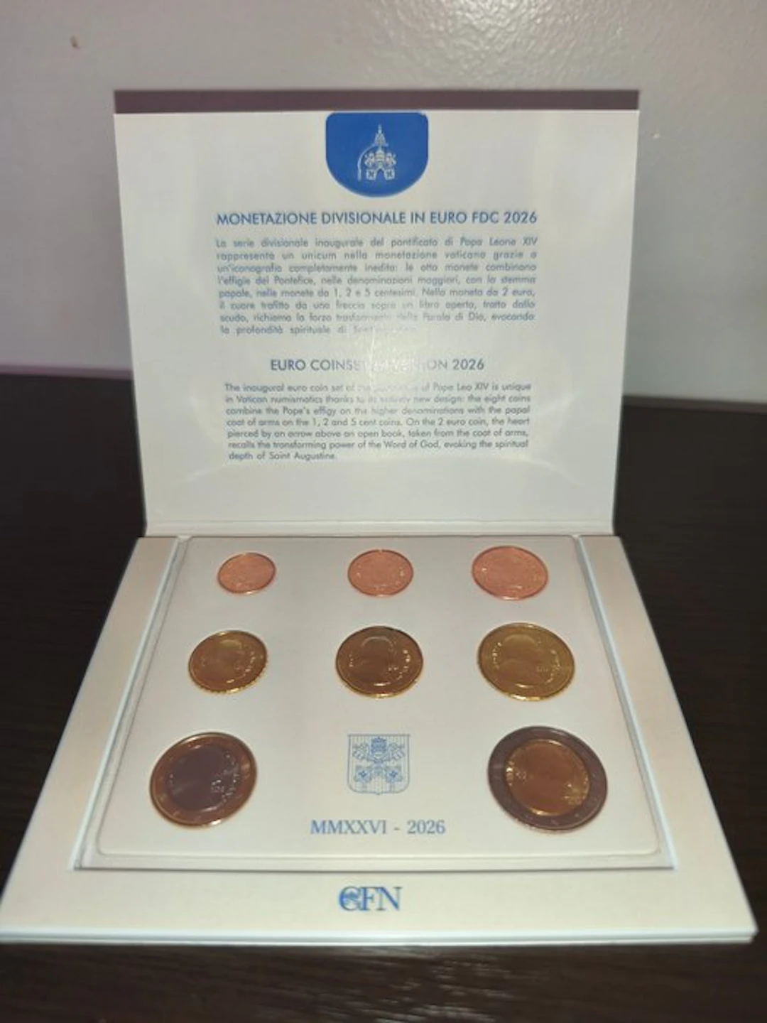 Vatican. Year Set (BU) 2026 (No reserve price)