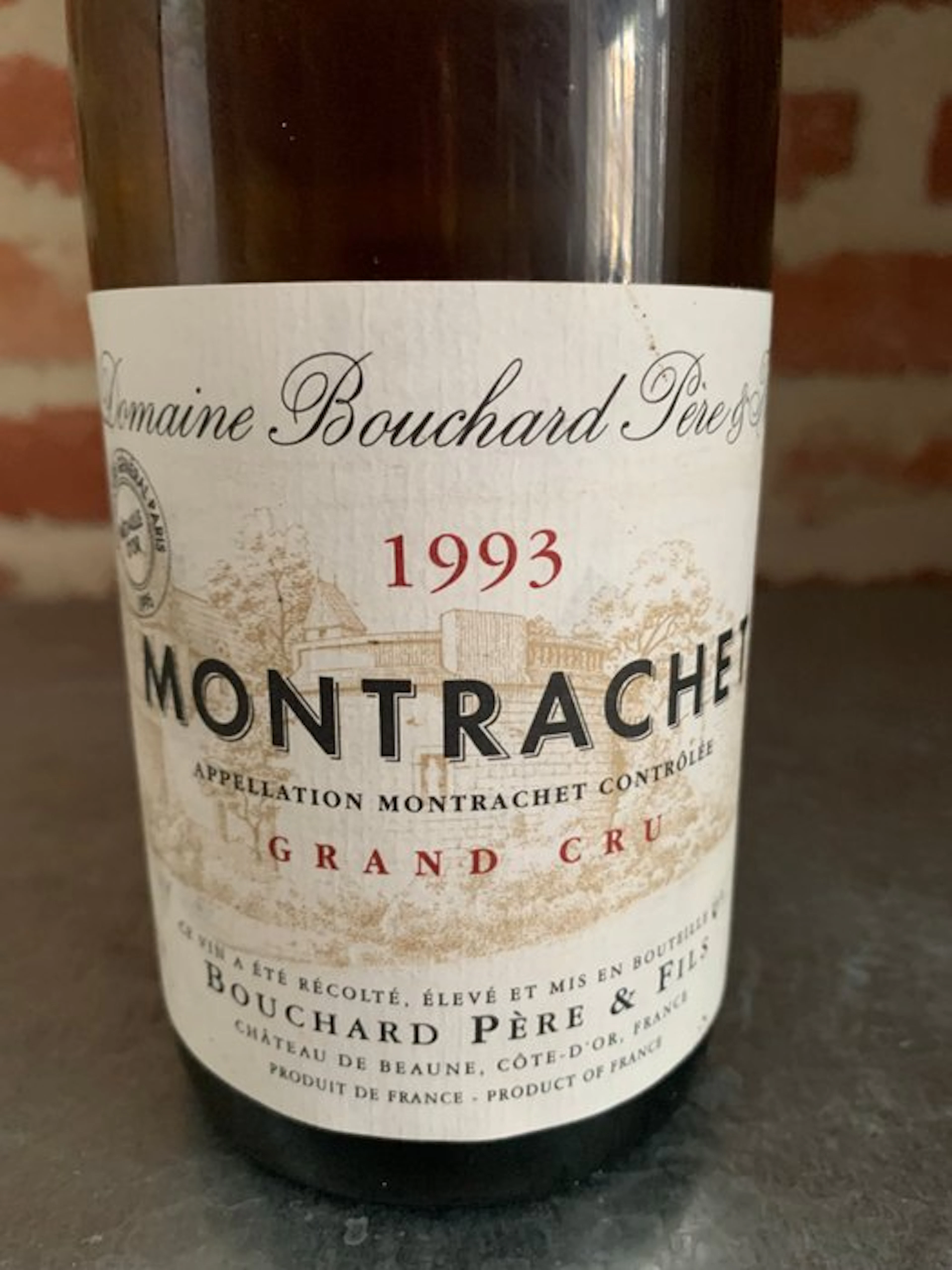 1993 Bouchard Père et Fils - Montrachet Grand Cru - 1 Bottle (0.75L)