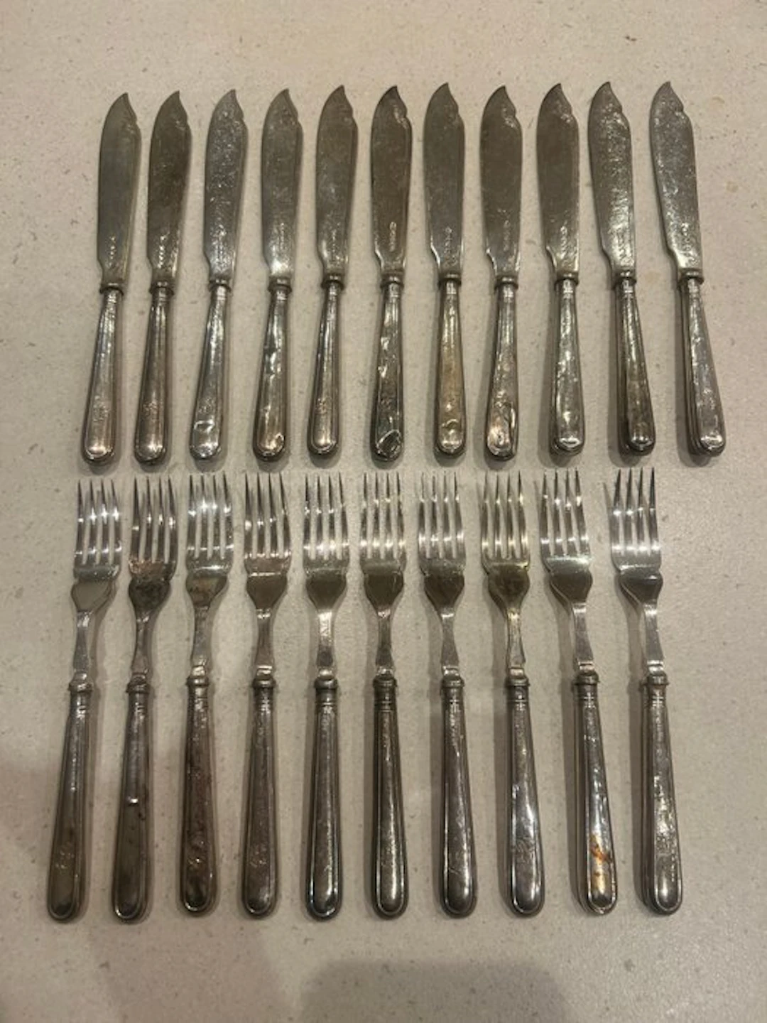 Cutlery set (21) - Silver