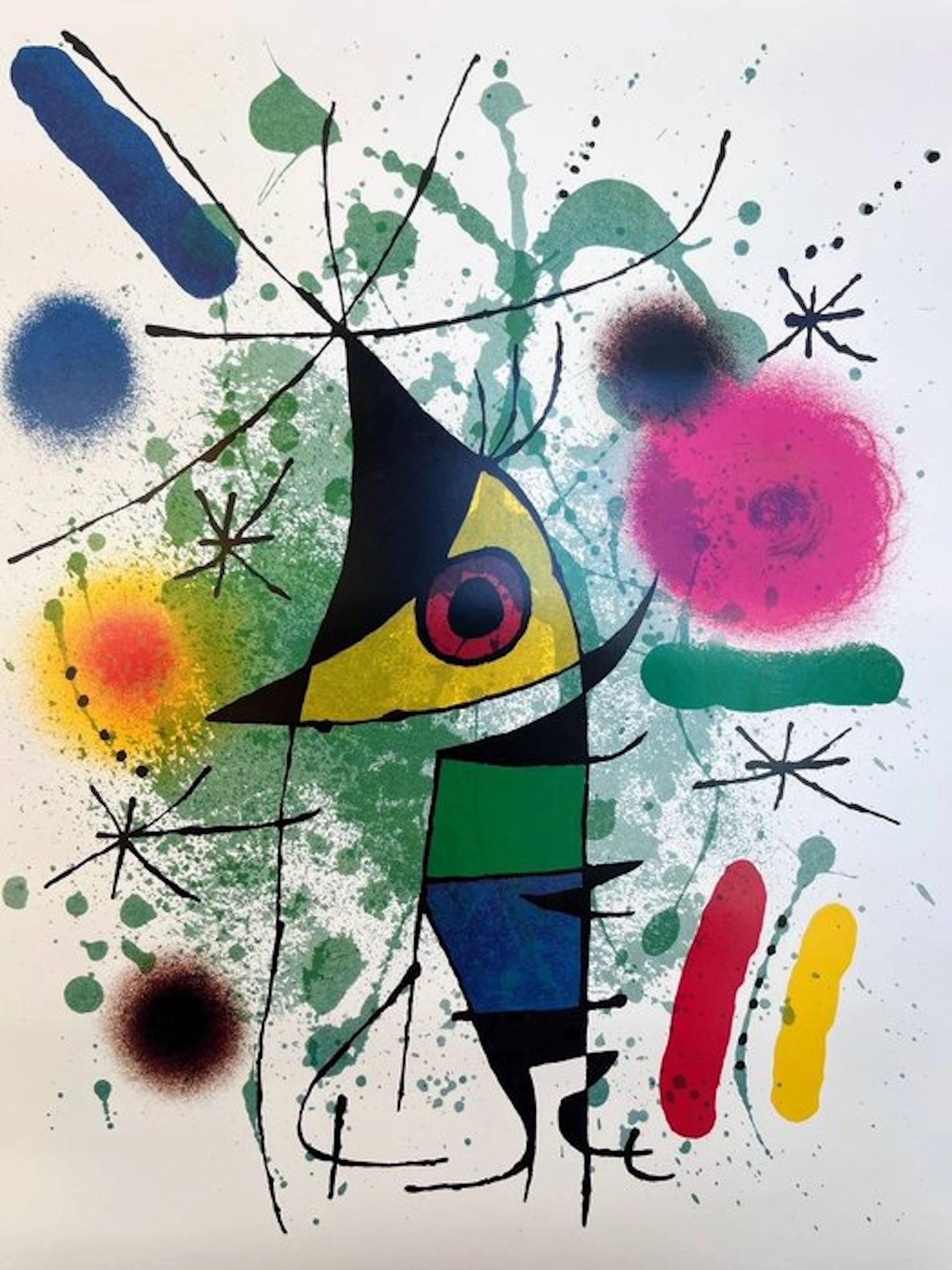 Joan Miró - The singing fish painting
