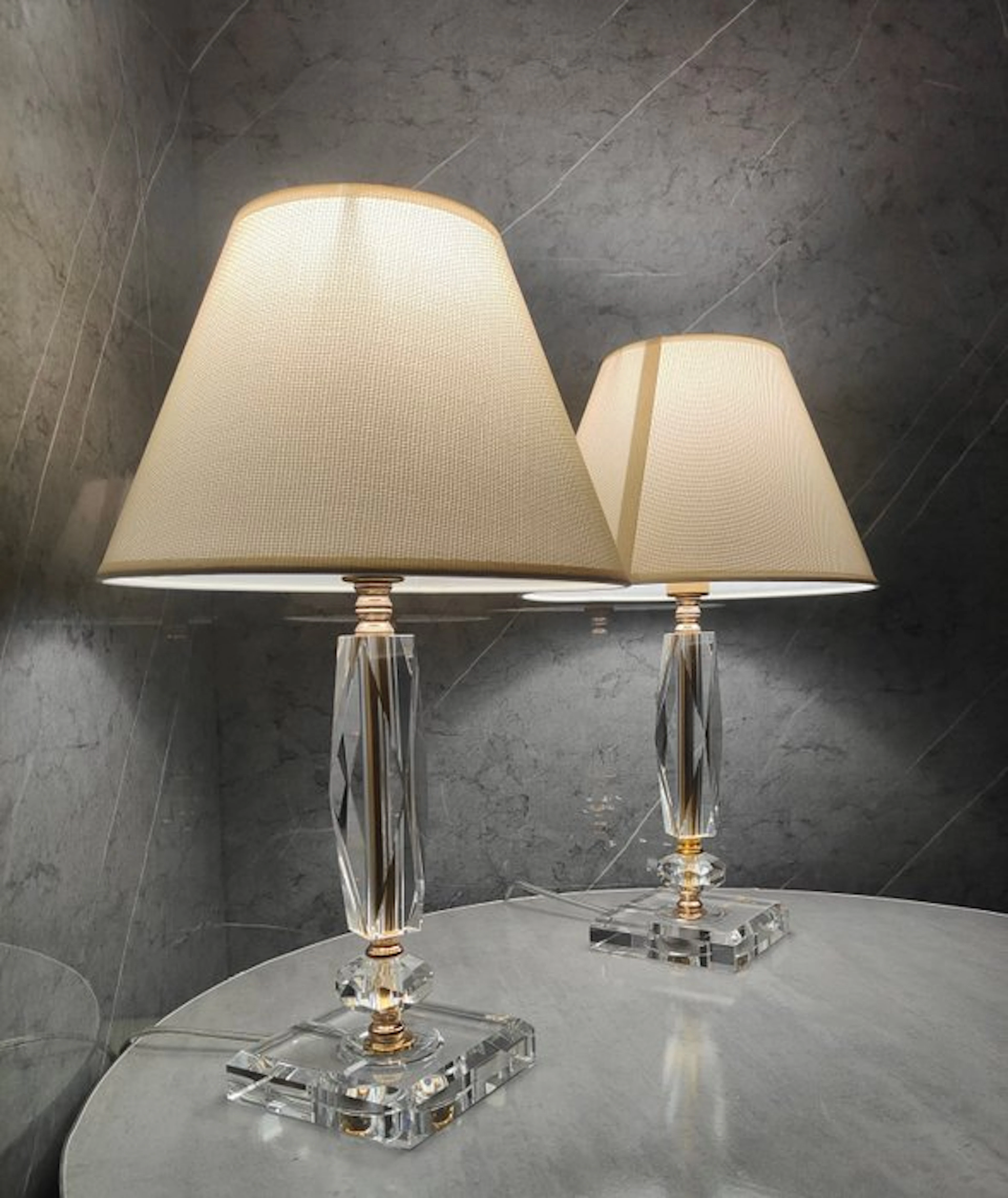 Artelight - N HUSSAIN - Table lamp (2) - classic - Crystal - Table lamp