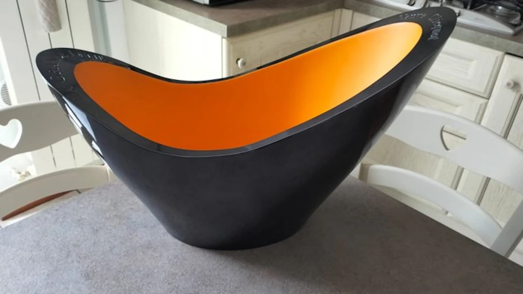 Champagne cooler - Resin - Iced Veuve Clicquot
