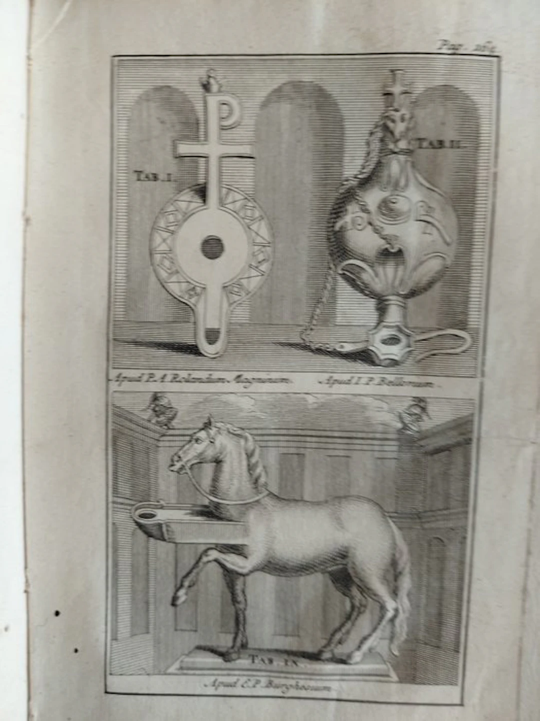 Michel Ange de la Chausse - Het Roomsch kabinet van Oudheden - 1731