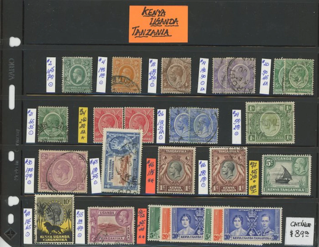 Kenya - QUOTE +1000 - Kenya / Uganda / Tanganyika - From a dealer's stock