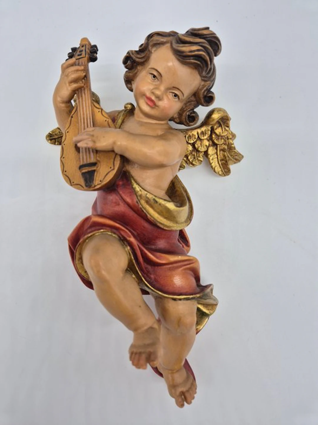 Max Kagerbauer - Figure - Handgeschnitzter Cäcilienputte...