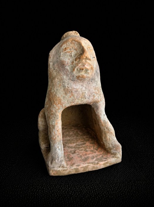 Ancient Chinese, Tang Dynasty Terracotta Figure - 24 cm