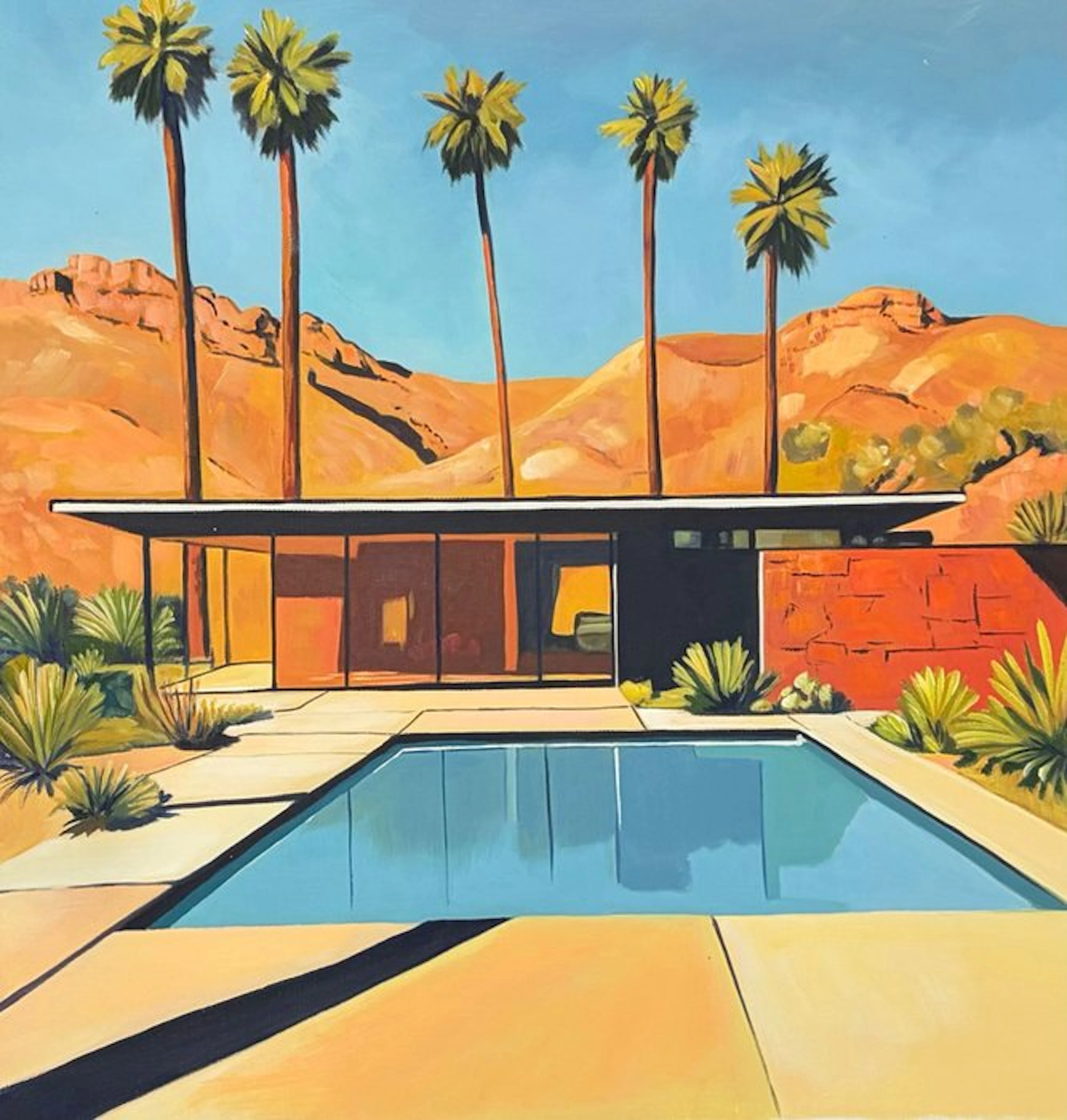 Alexy Berthelot - afternoon palm spring summer