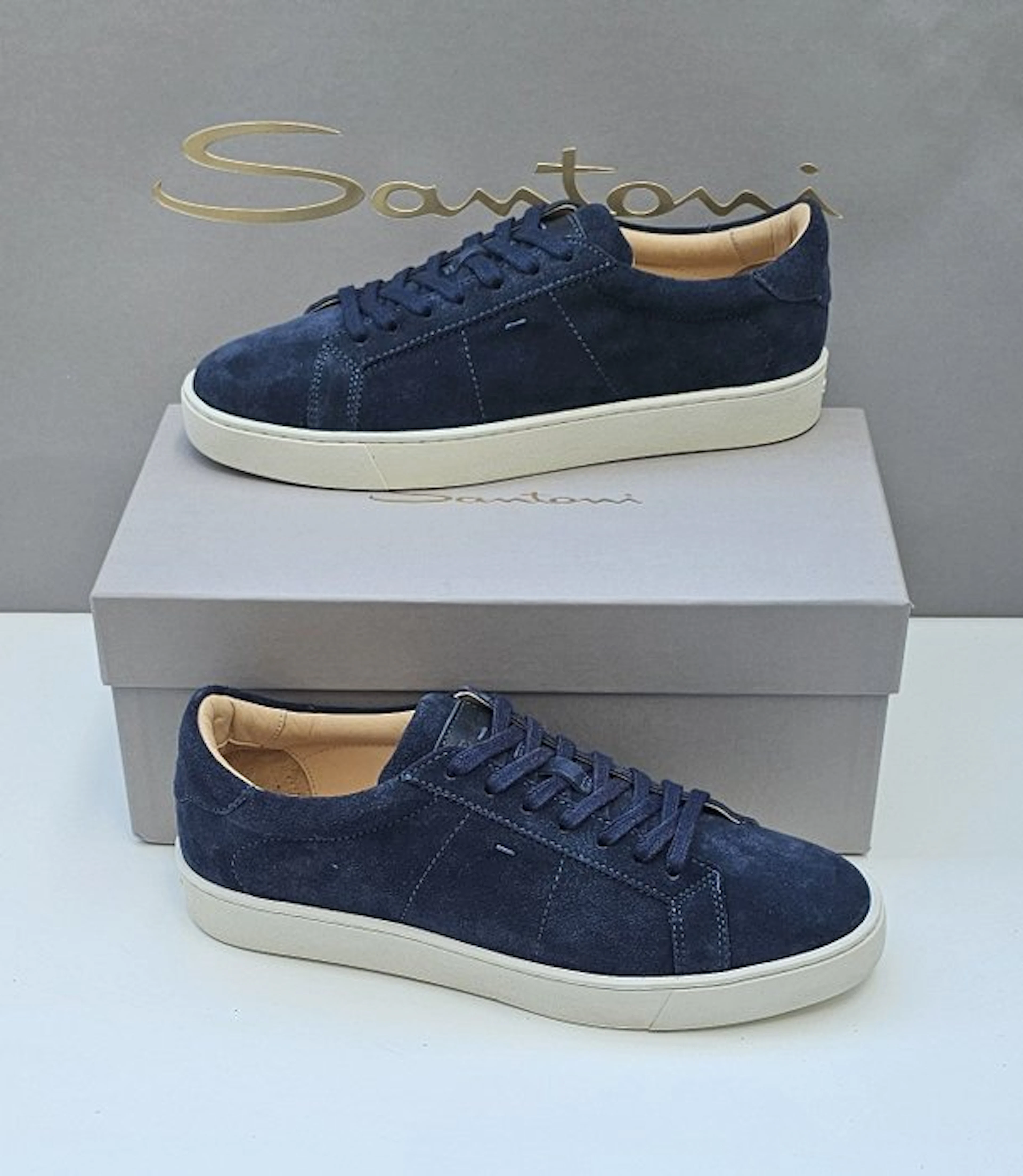 Santoni - Sneakers - Size: EU 42 - New with tags