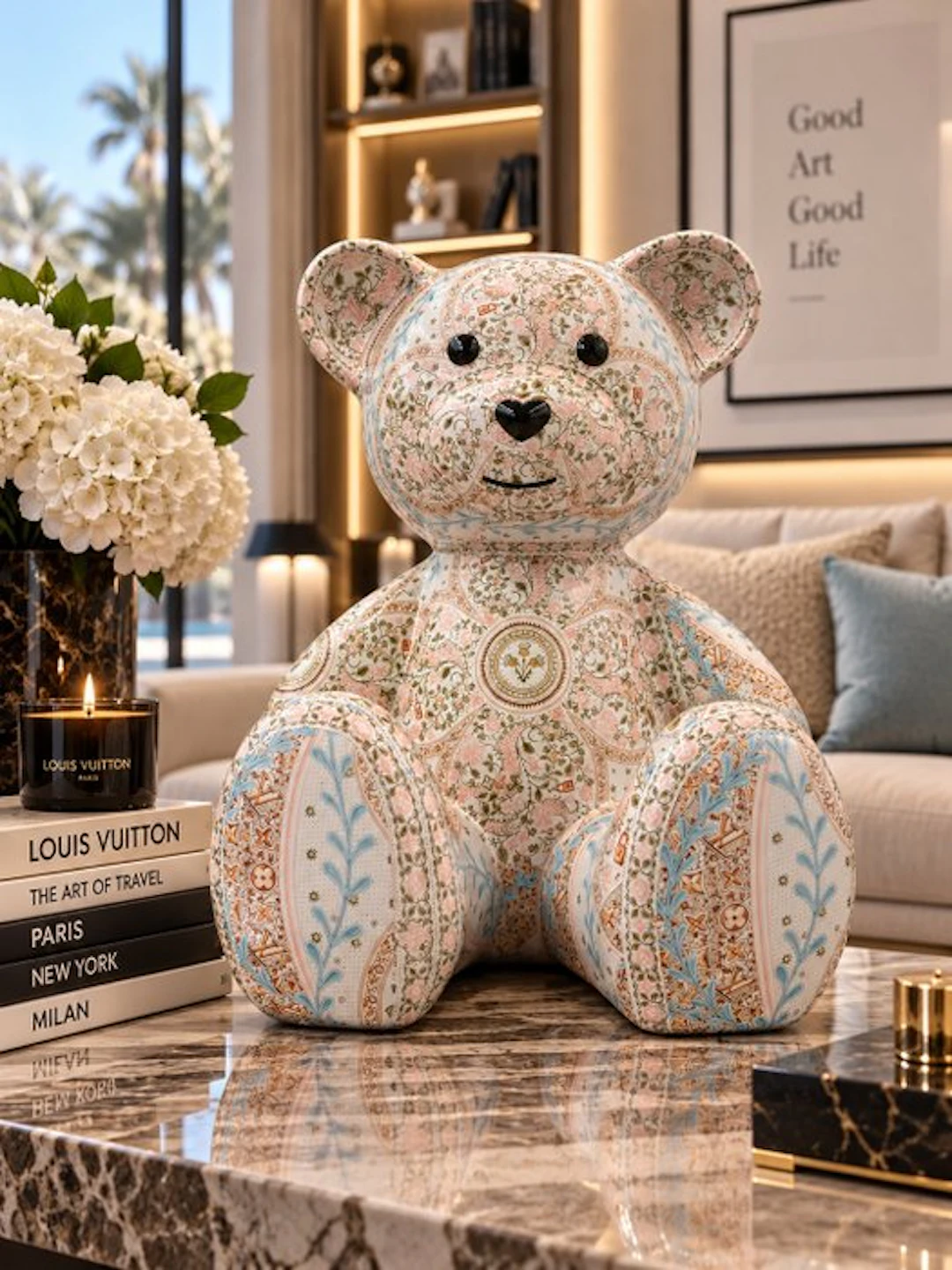 Naor - Teddy Floral Élégance