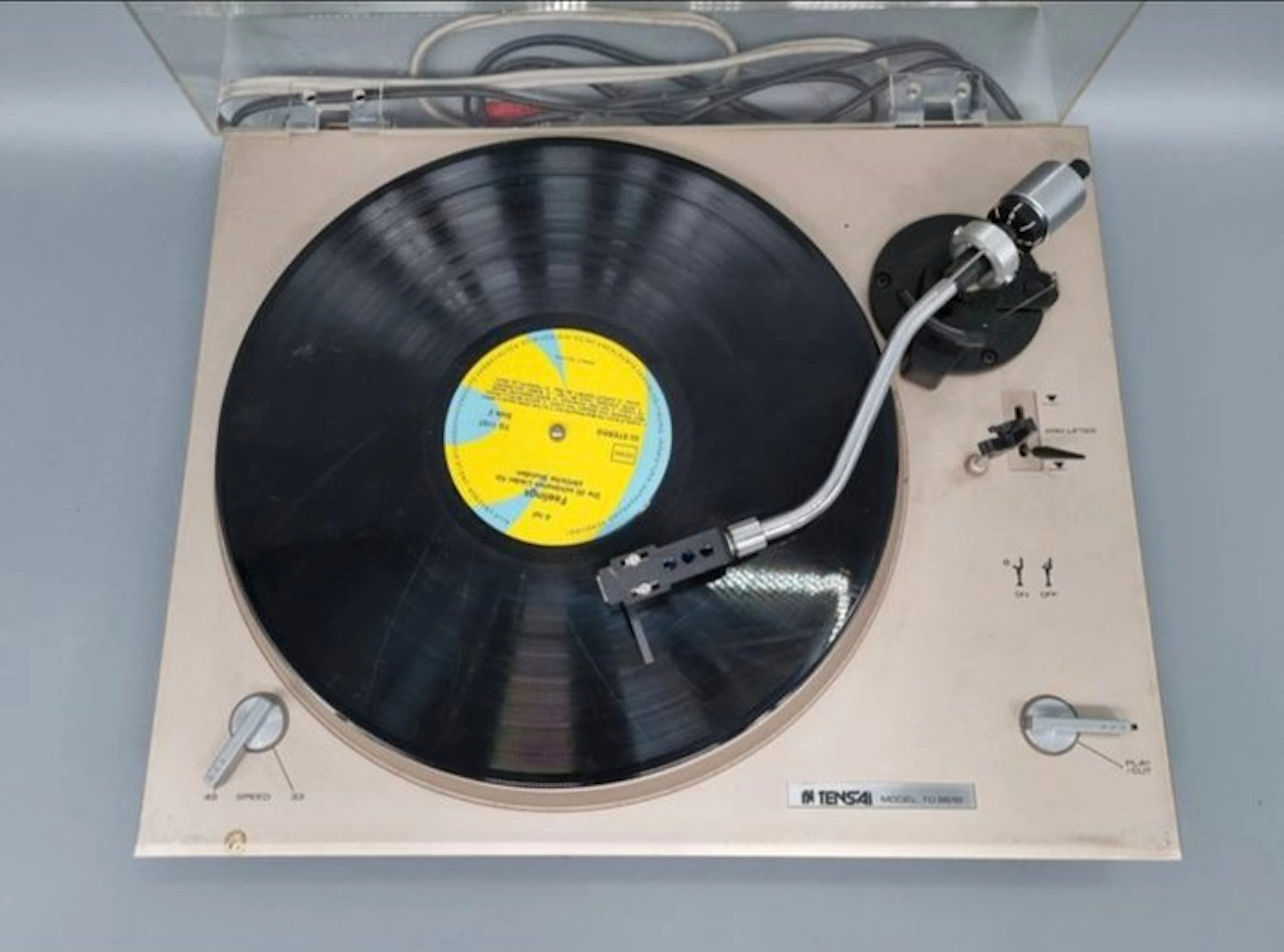 TENSAI - TD-861D Semi-Automatic Direct-Drive Turntable