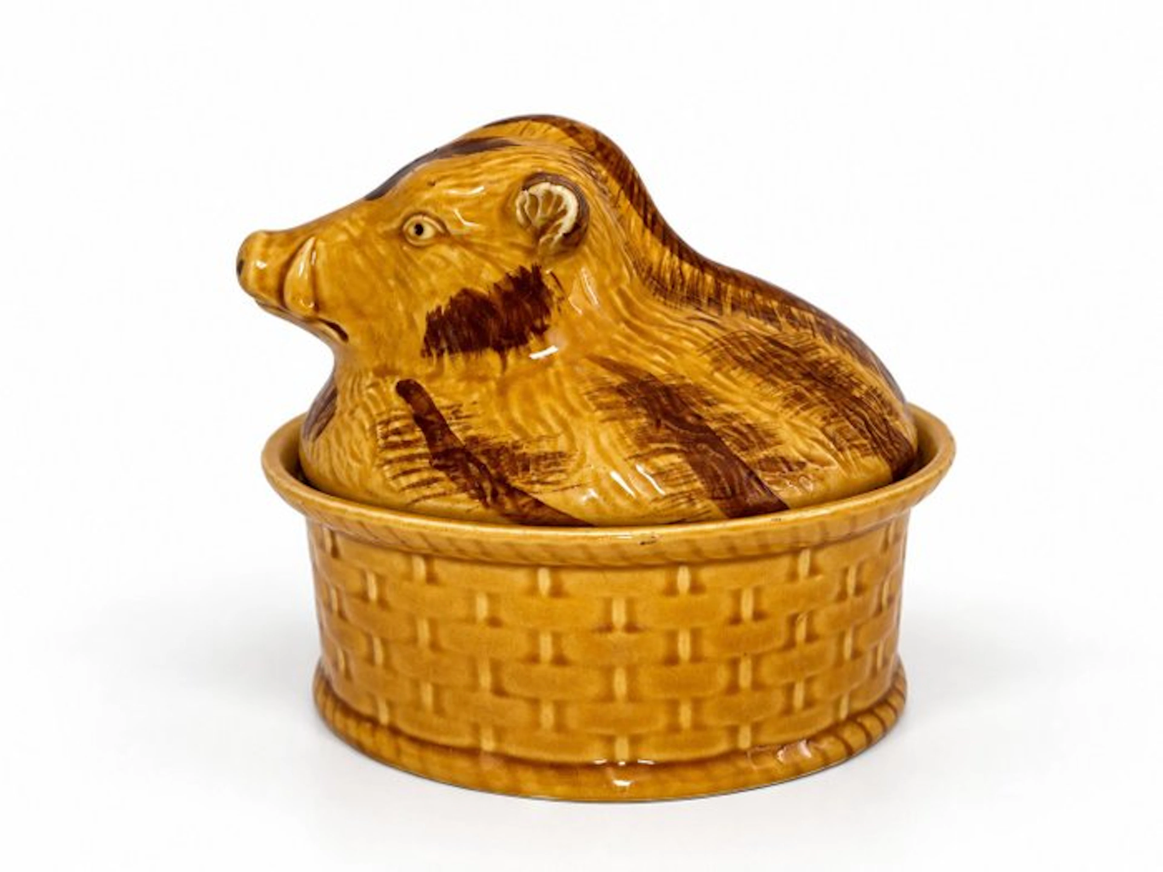 Table service - Glazed ceramic - Wild boar