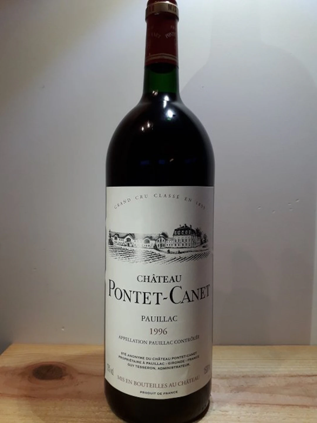 1996 Château Pontet-Canet - Pauillac Grand Cru Classé - 1 Magnum (1.5L)
