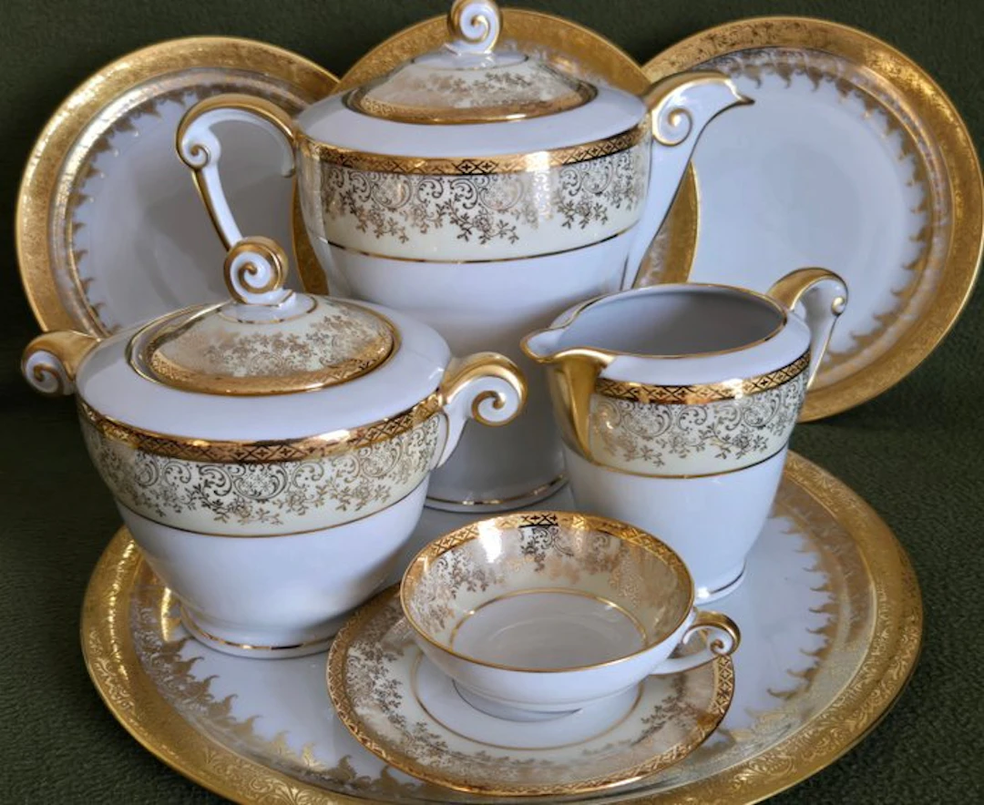 Limoges France Georges Boyer - Table service (36)...
