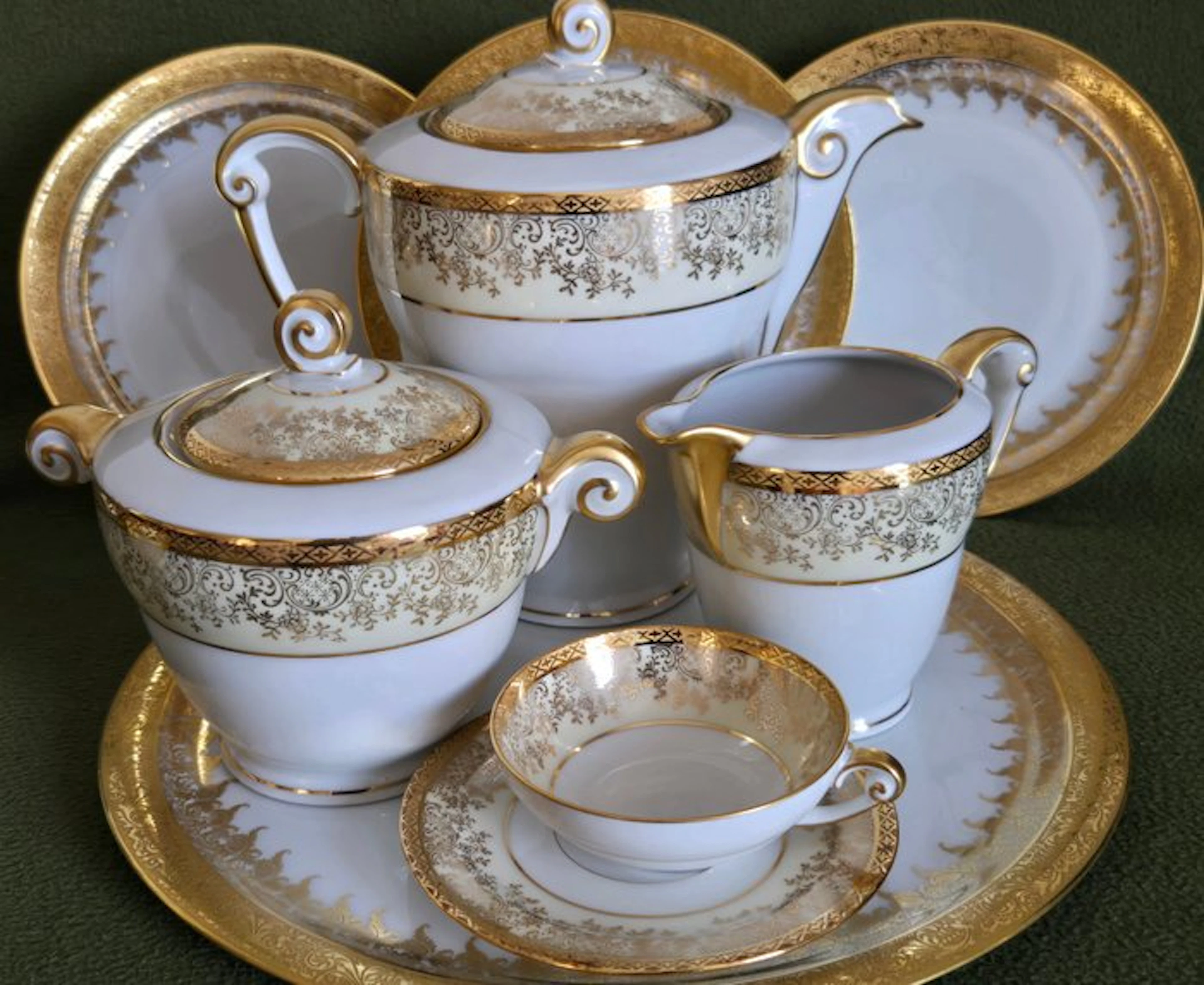 Limoges France Georges Boyer - Table service (36)...
