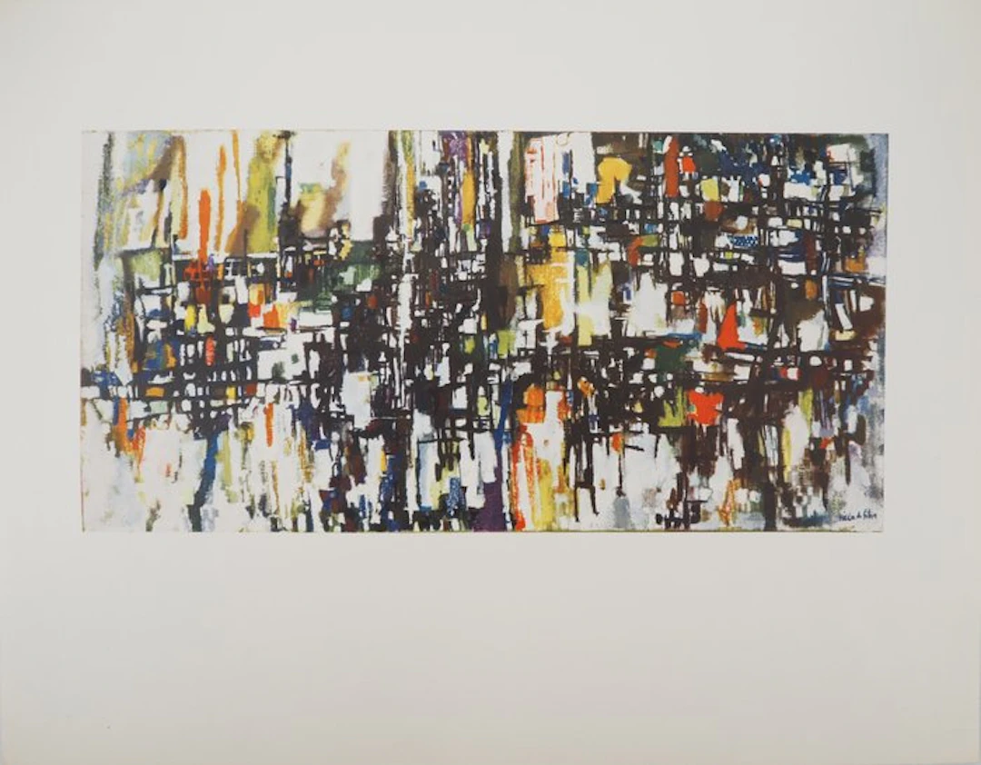 Maria Helena Vieira Da Silva (1908-1992) - Jardin