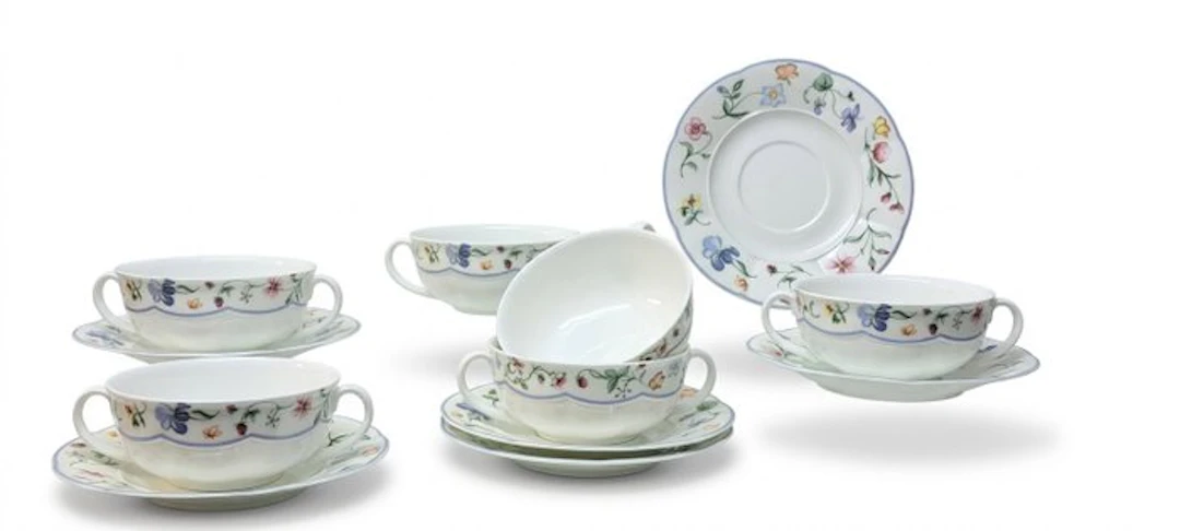 Villeroy & Boch - Dinner set for 6 (6) - Mariposa - Bone...