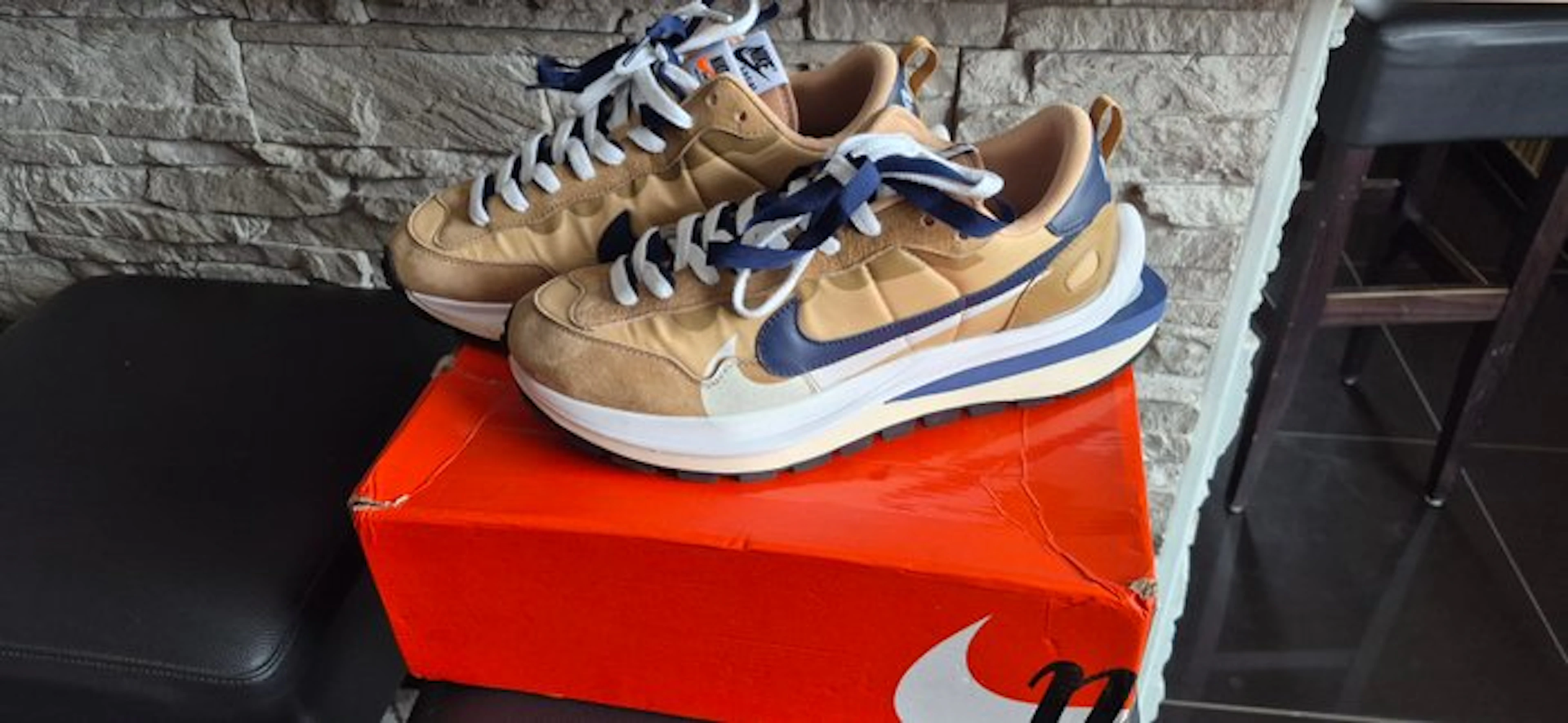 Nike - VaporWaffle/Sacai - Sneakers - Size: EU 45