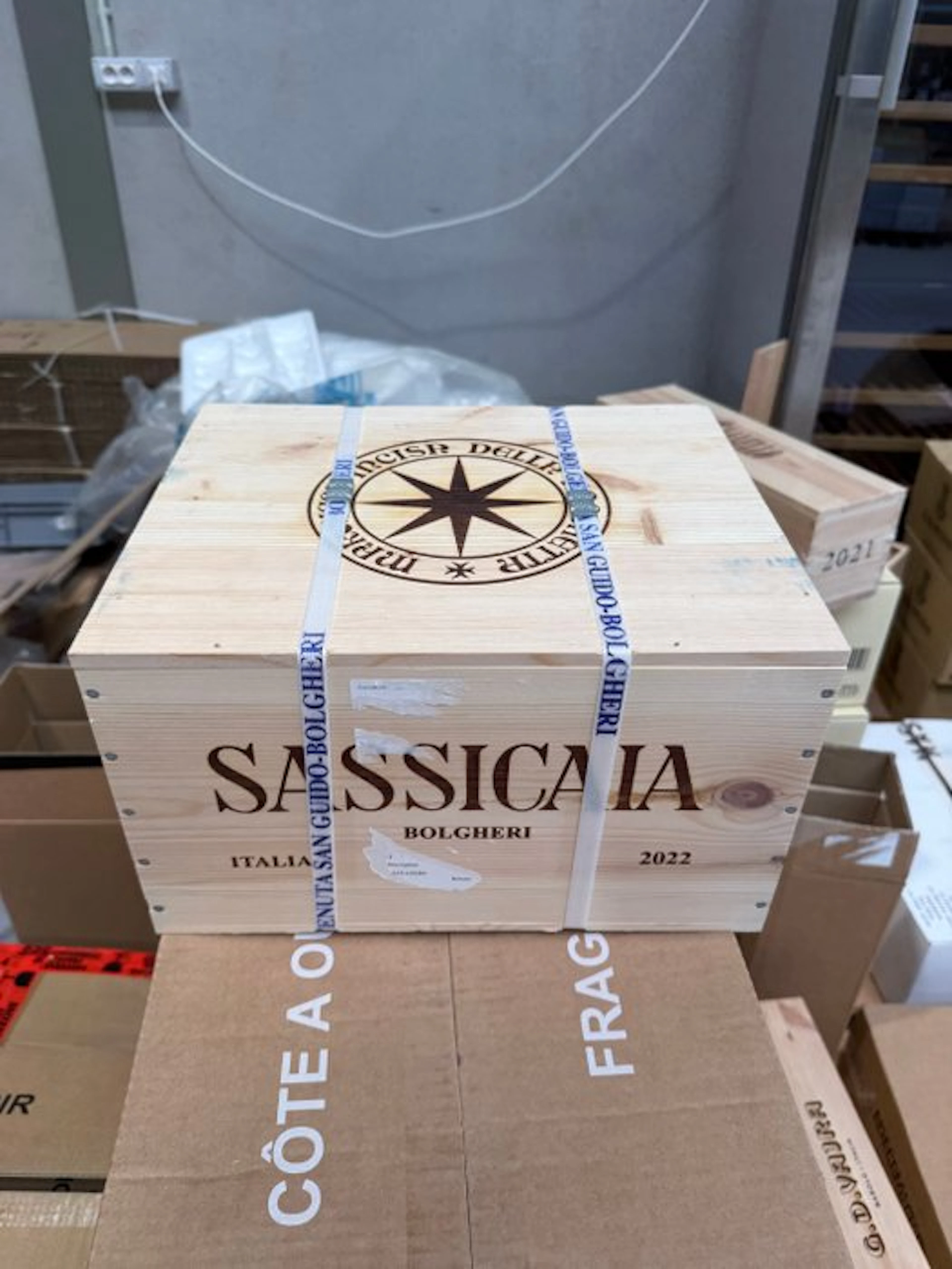 2022 Tenuta San Guido, Sassicaia - Bolgheri DOC - 6 Bottles (0.75L)
