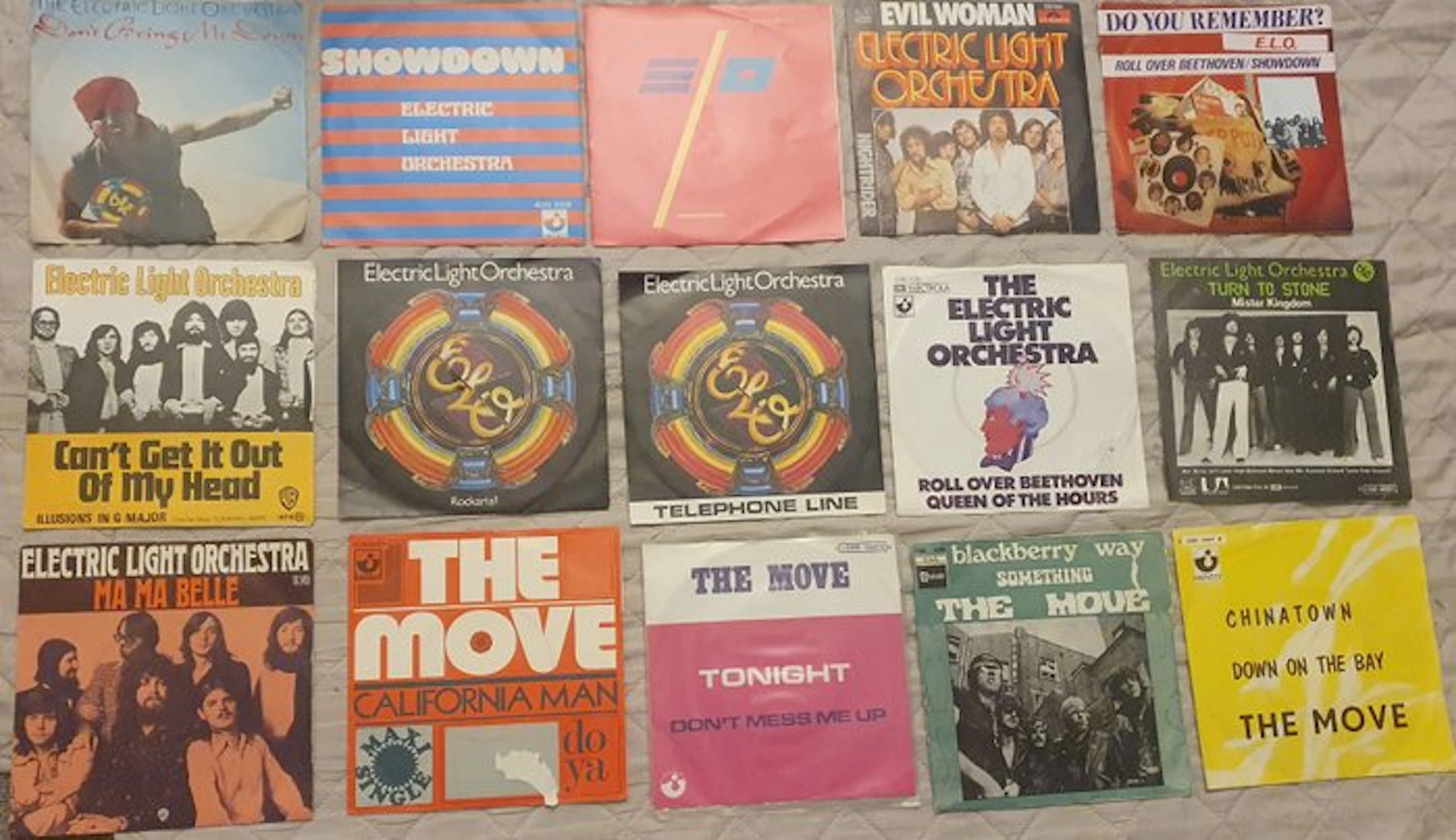 Electric Light Orchestra - The Move - 15 X 7" 45RPM...