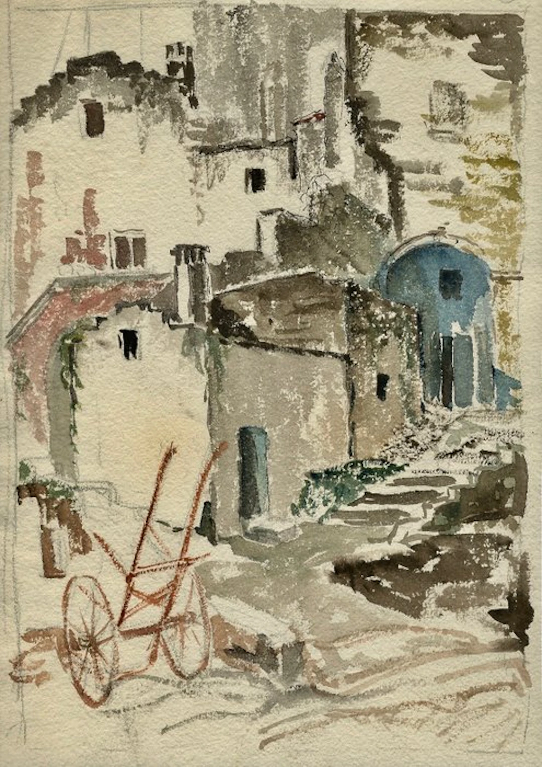 Dulieu, Jean - 1 Original colour drawing - Vrij werk (jaren 1950)