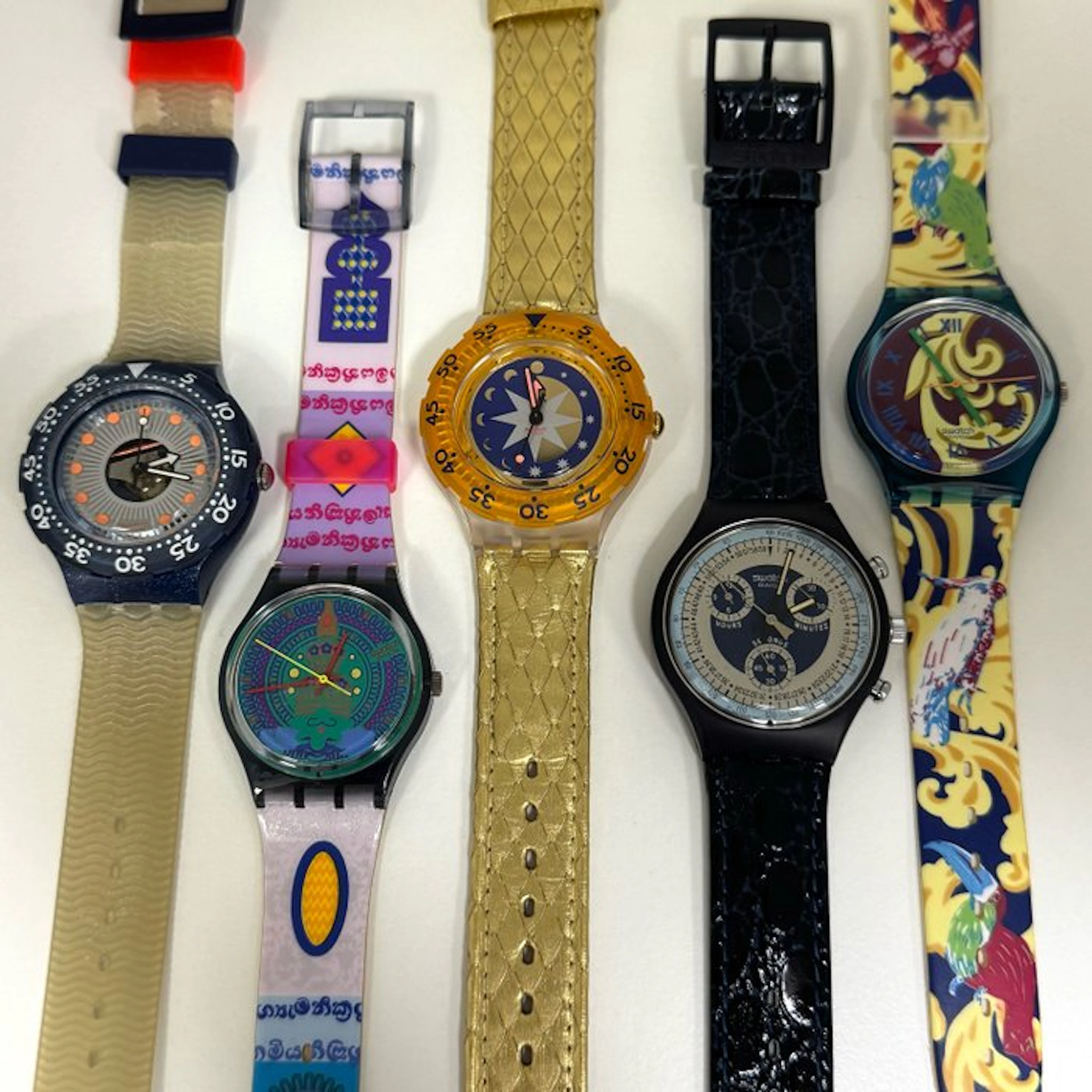 Swatch - Swatch - No reserve price - 5 Swatch - Unisex - 2000-2010