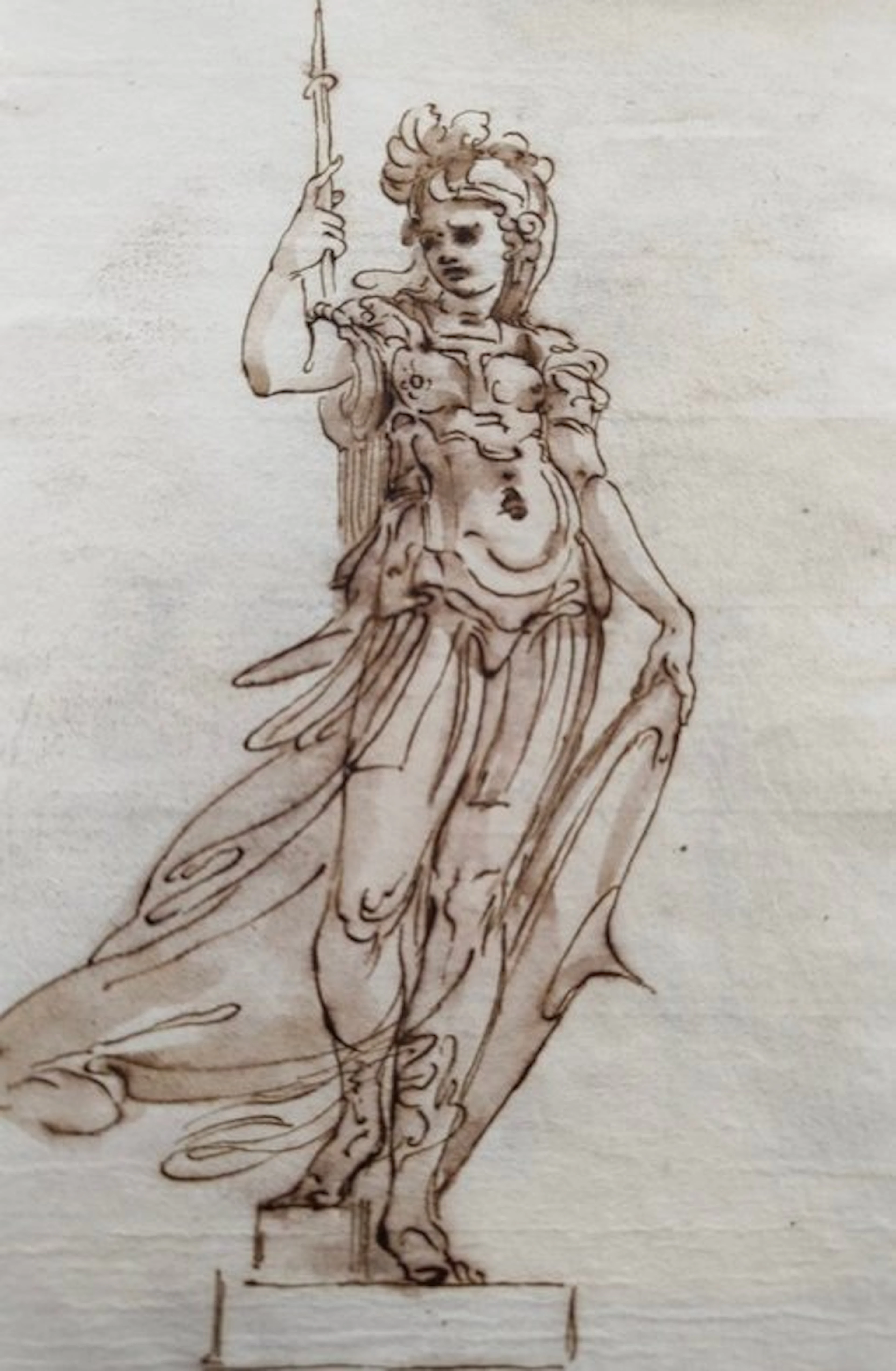 Luca Cambiaso (1527-1585), Workshop of - Minerva