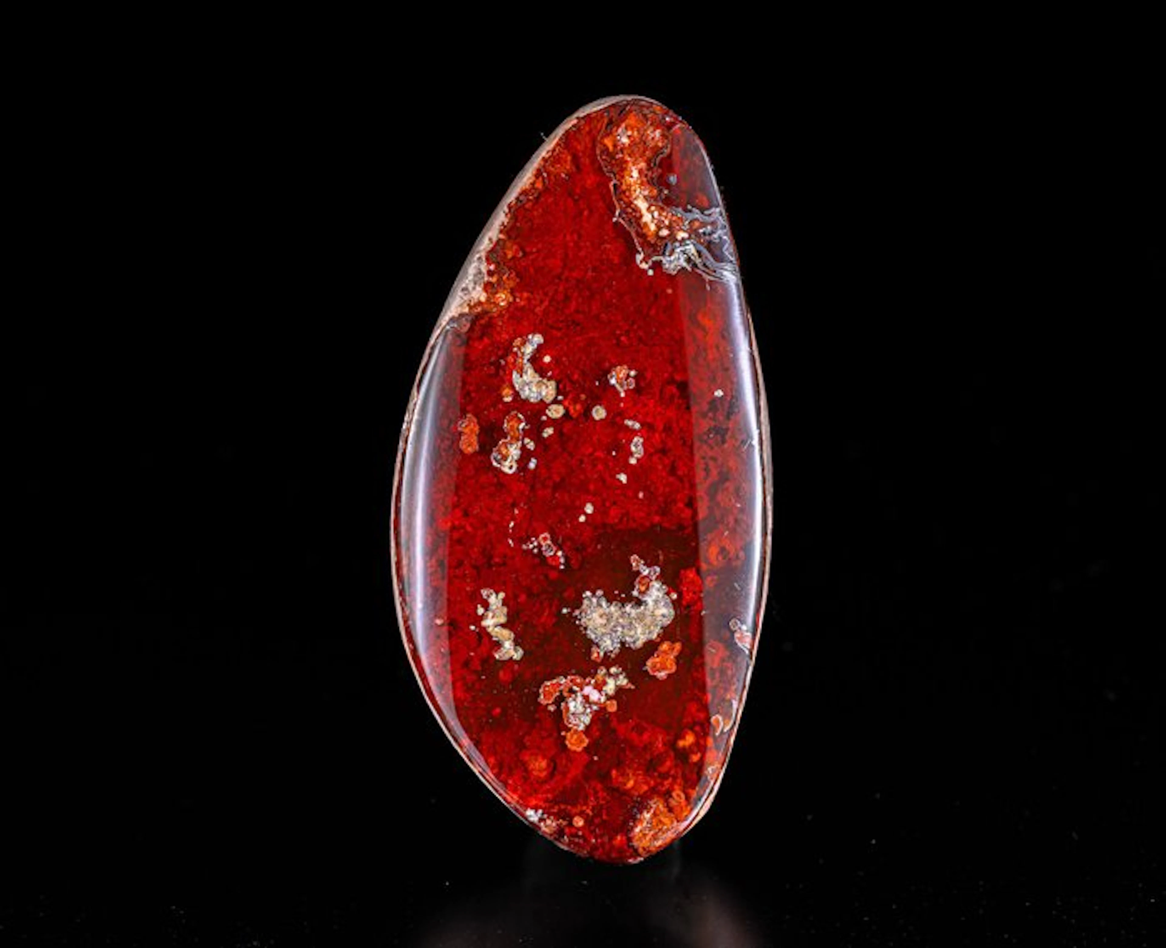 MUSEUM - FIRE OPAL - Mexico 42.80 carats - NO RESERVE...