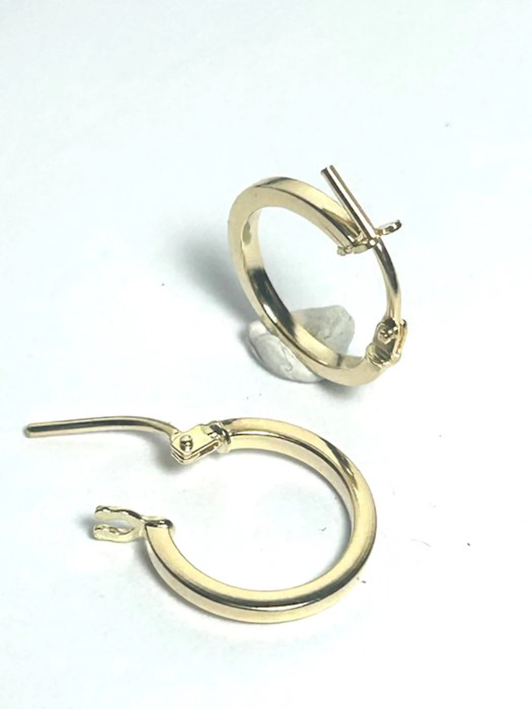 No reserve price - Hoop earrings - 18 kt. Yellow gold