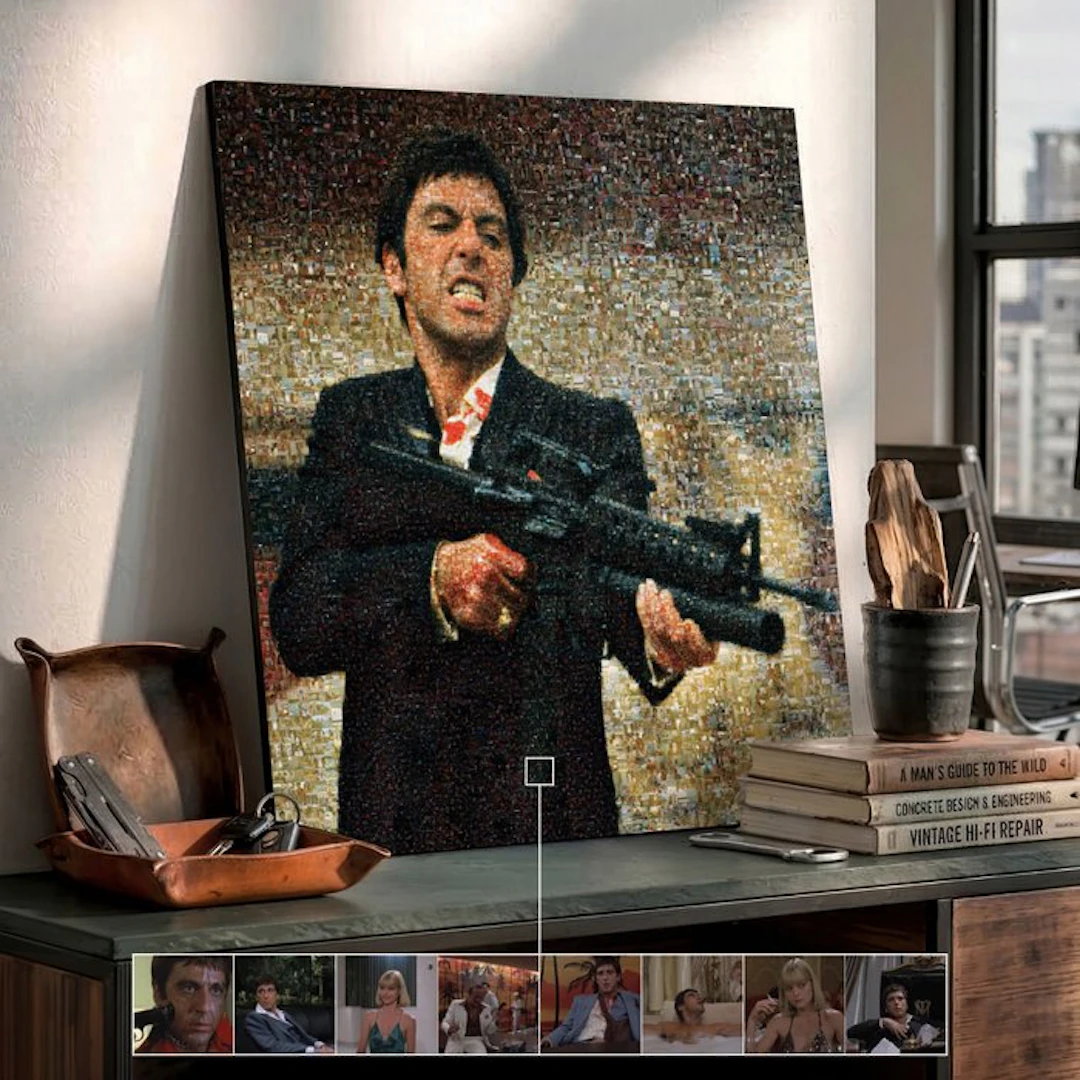 NicDA - SCARFACE . Little Friend . Aluminium . No AI