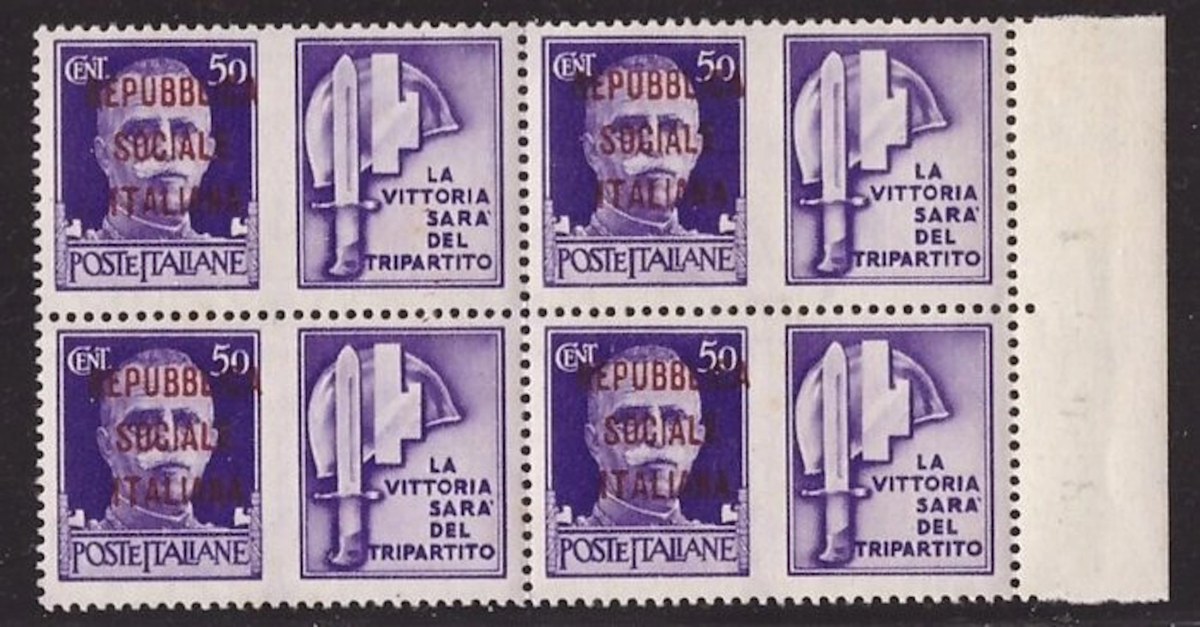 Italy Kingdom 1944 - 50 c