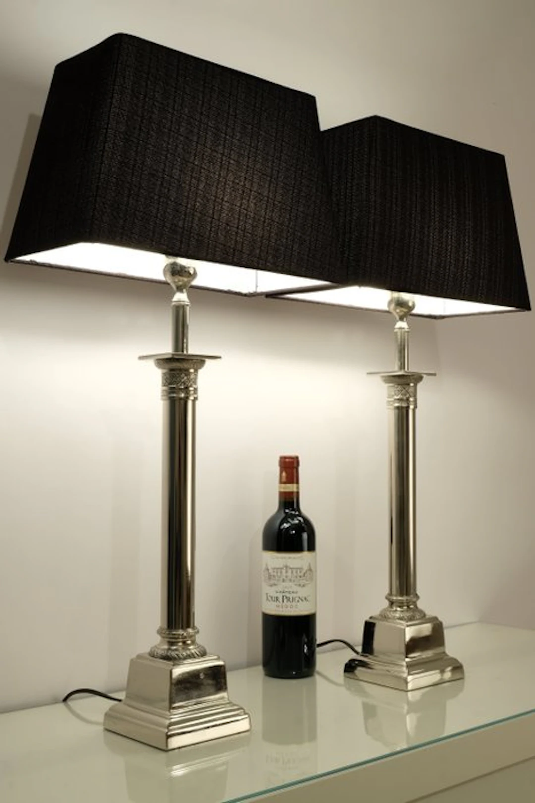 Diga Colmore - Paar Chique Hoge High-End Tafellampen - 72...