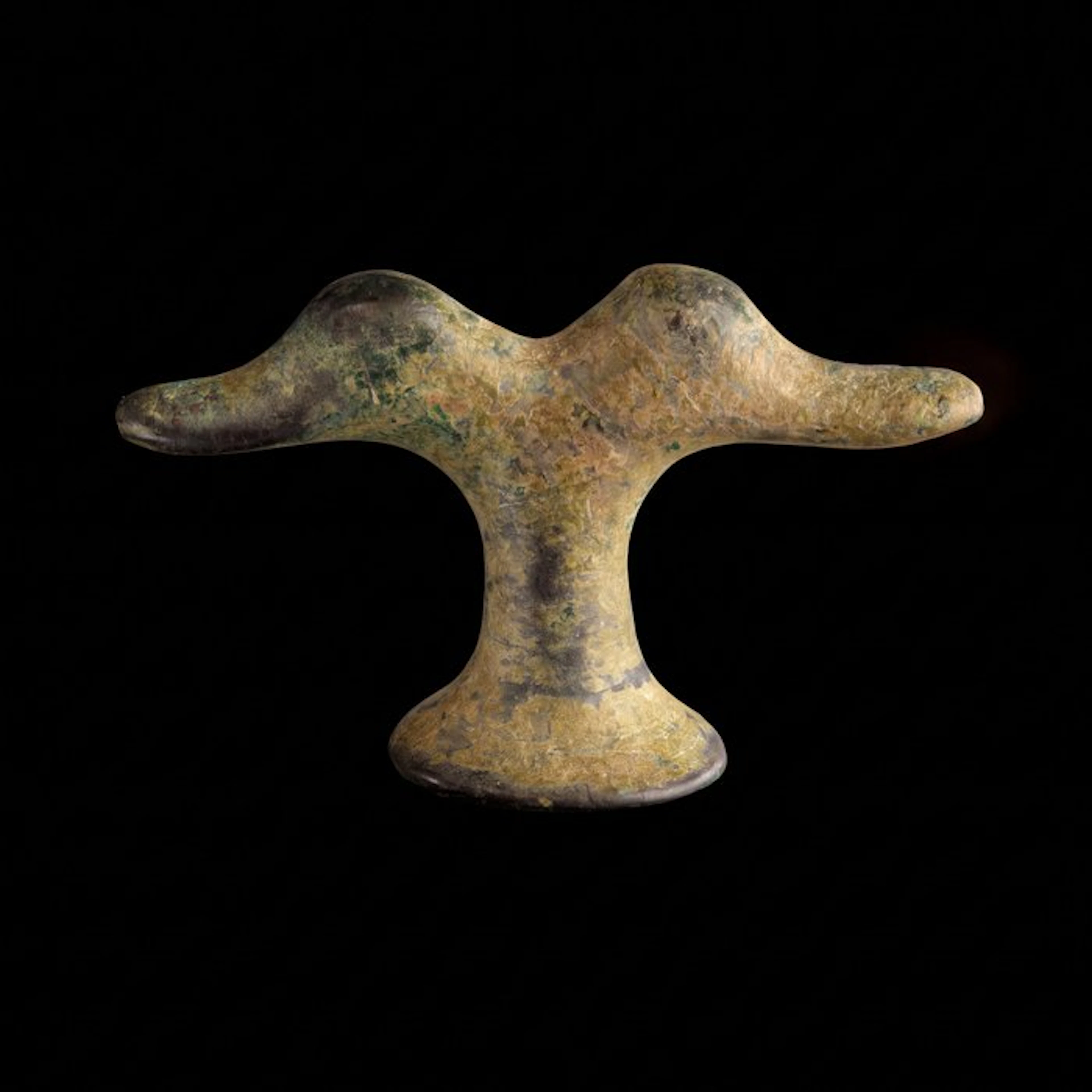 Viking Era Bronze Beautiful Double-Bird Object – Norse...