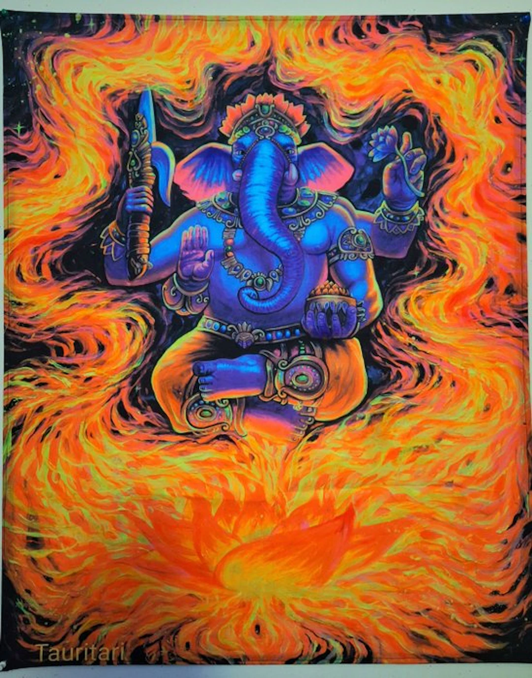 Tauritari Tauritari - Tapestry - 90 cm - 75 cm - Ganesh