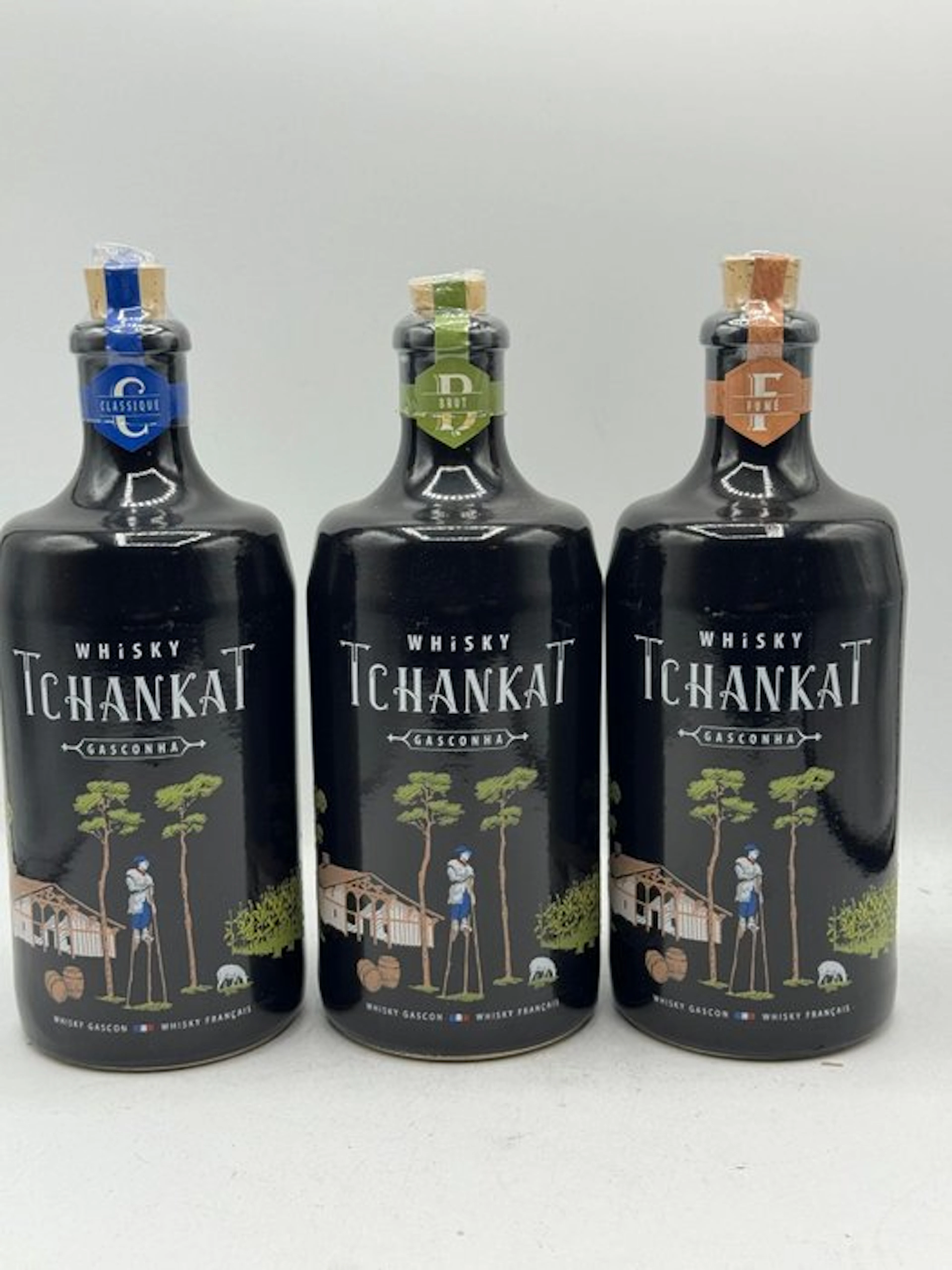 Tchankat - Gasconha - Brut, Fumé & Classique - 70cl - 3 bottles