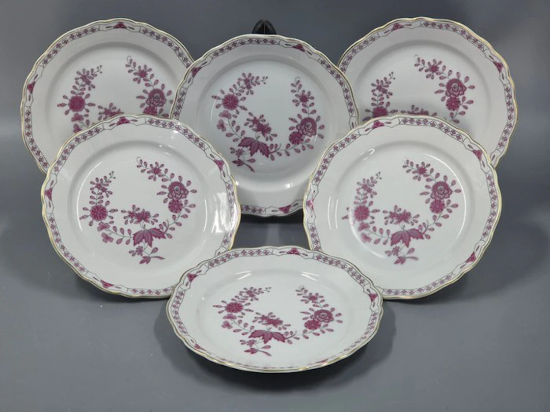 Hutschenreuther Linderhof Teller Set 6-teilig – Rosa...