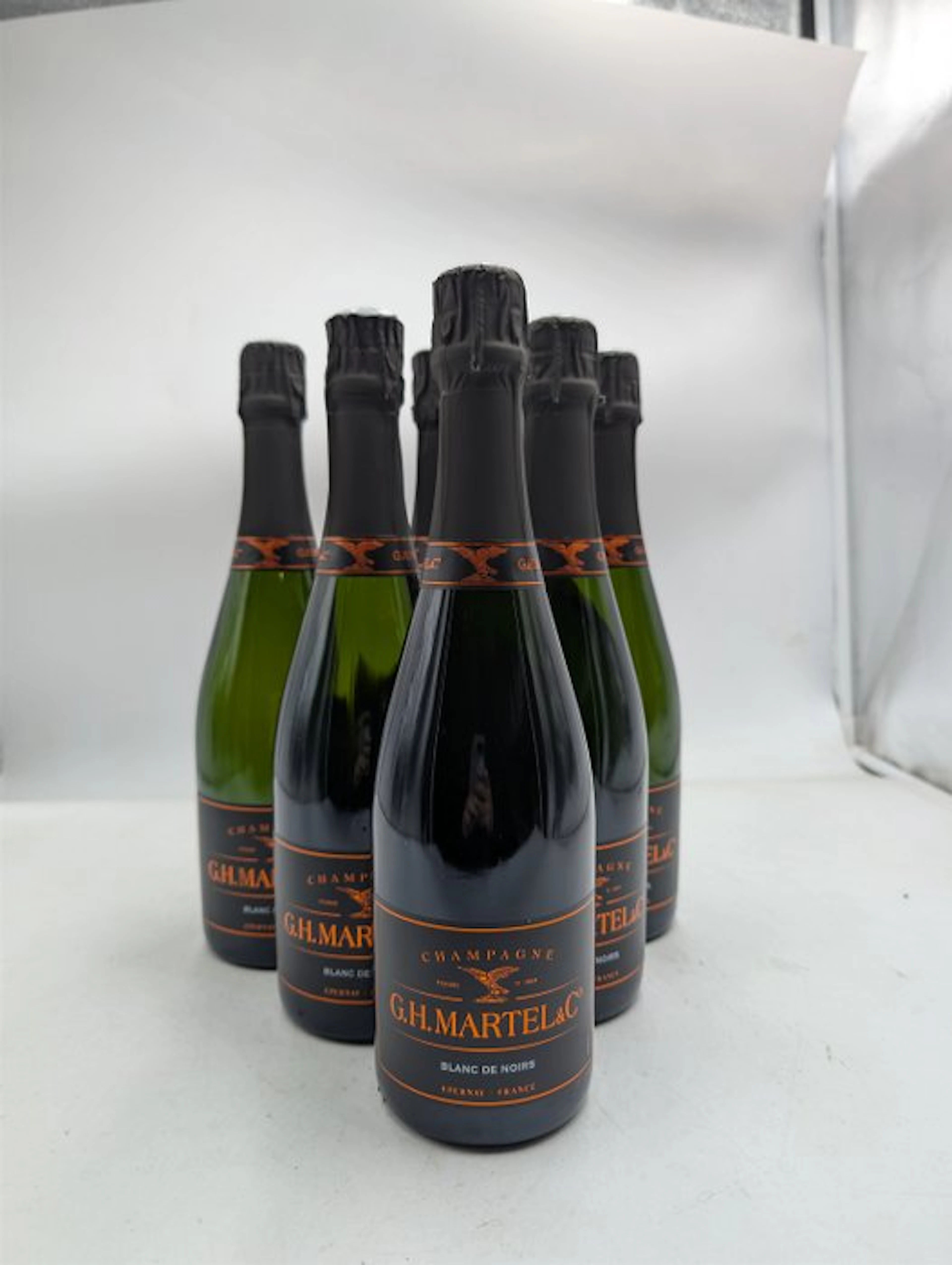 GH Martel - Champagne Brut, Blanc de Noirs - 6 Bottles (0.75L)