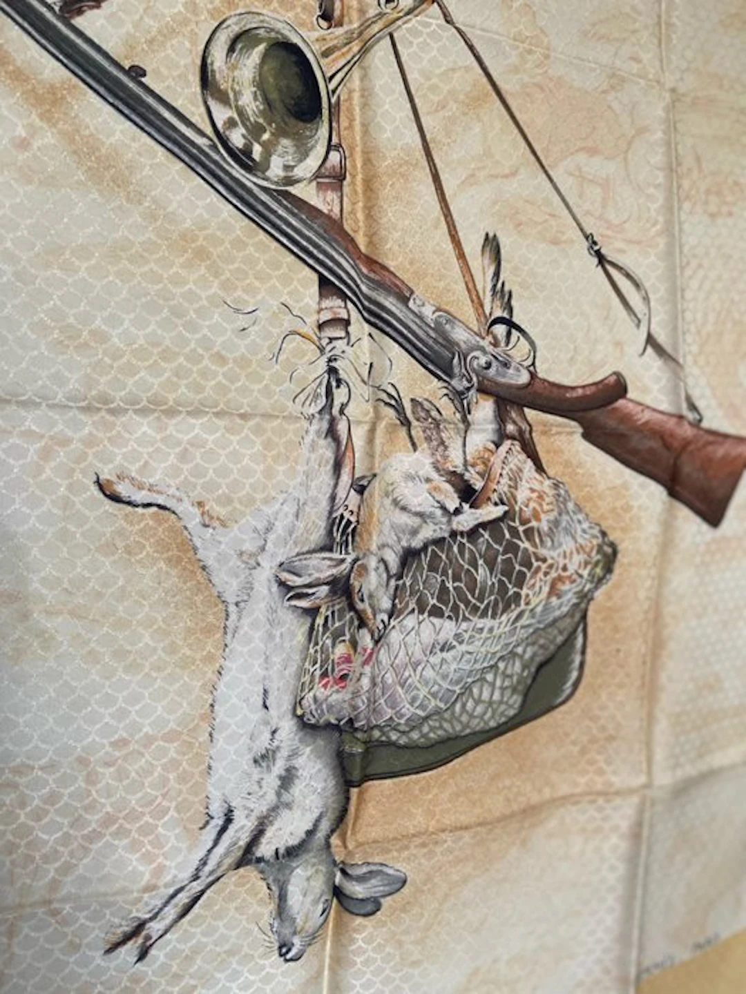Hermès - " Retour du Chasseur" by Henri Linares 1952 Issue Original - Scarf