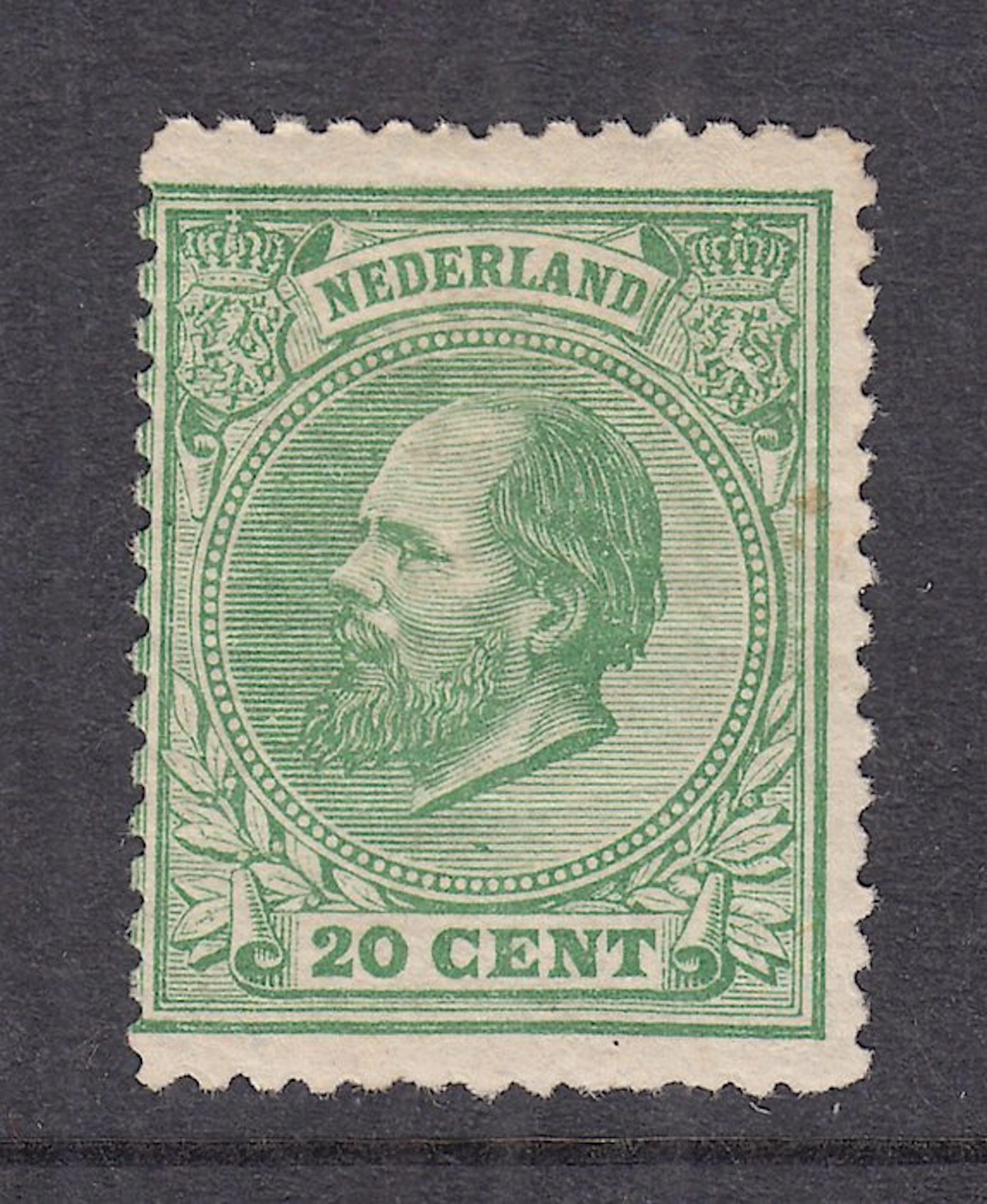 Netherlands 1872 - Koning Willem III, line-up 14 (A) - NVPH 24
