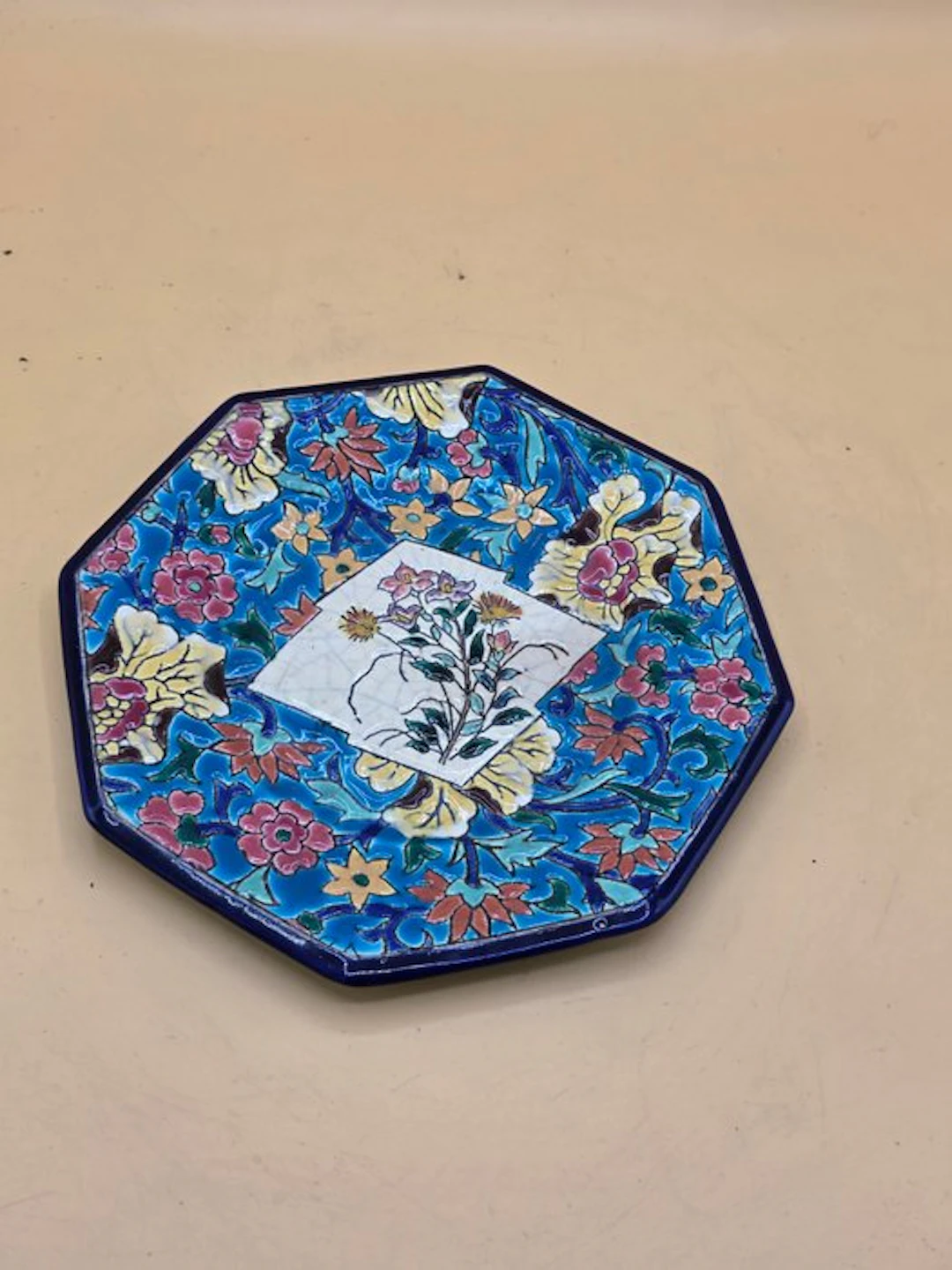 émaux de longwy - Plate - Earthenware