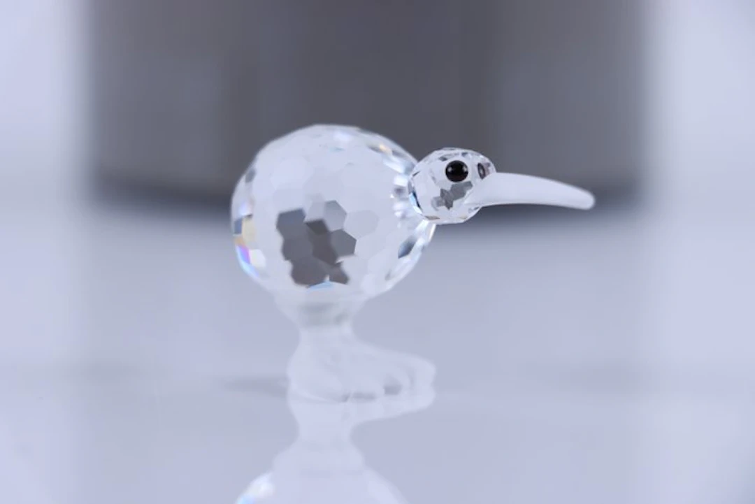 Figure - Swarovski - Kiwi Vogel (Boxed) - Crystal