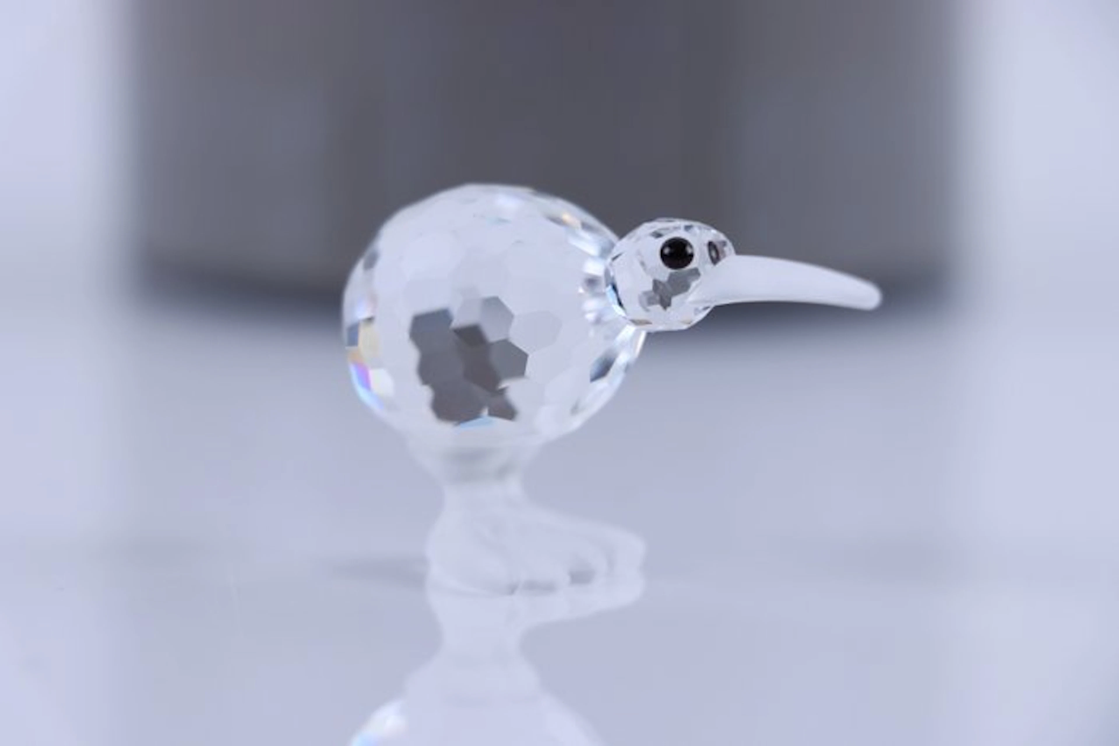 Figure - Swarovski - Kiwi Vogel (Boxed) - Crystal