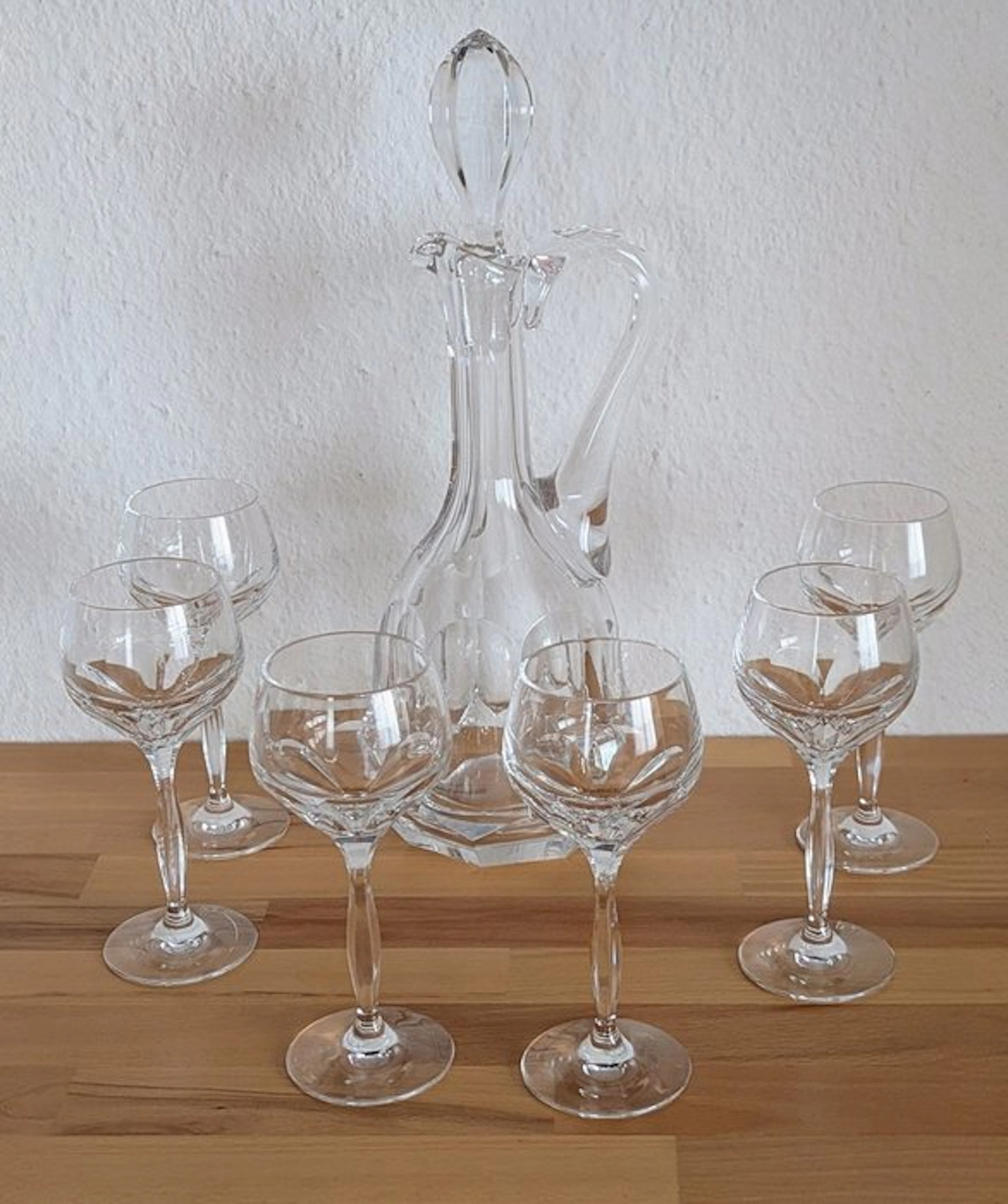 Nachtmann - Drinking set for 6 (7) - Crystal - 6 - Drinking glasses, carafe