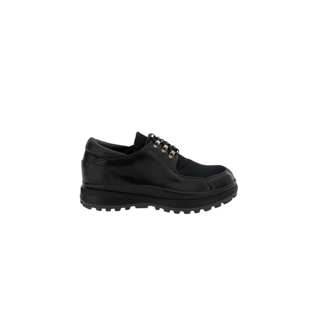 GIORGIO ARMANI - 6 UK - 40 IT - Derby Shoes Black Lug...